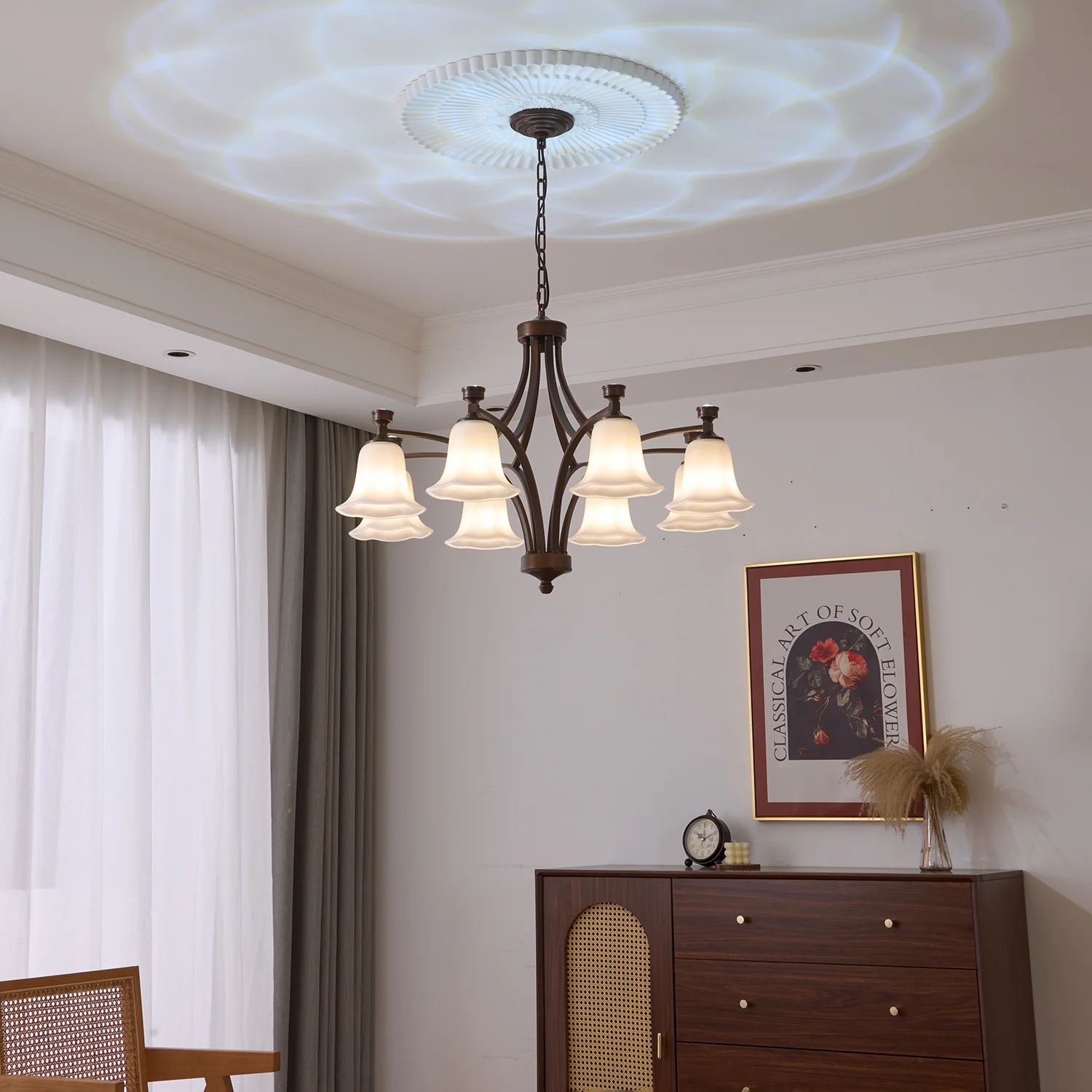 Lucian Bell Chandelier - Image 3