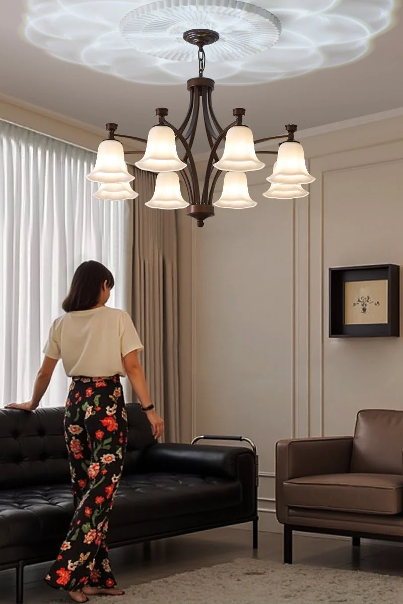 Lucian Bell Chandelier - Image 8