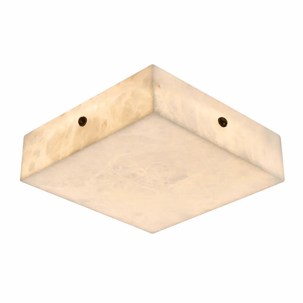 Luma Alabaster Square Ceiling Lamp - Image 8