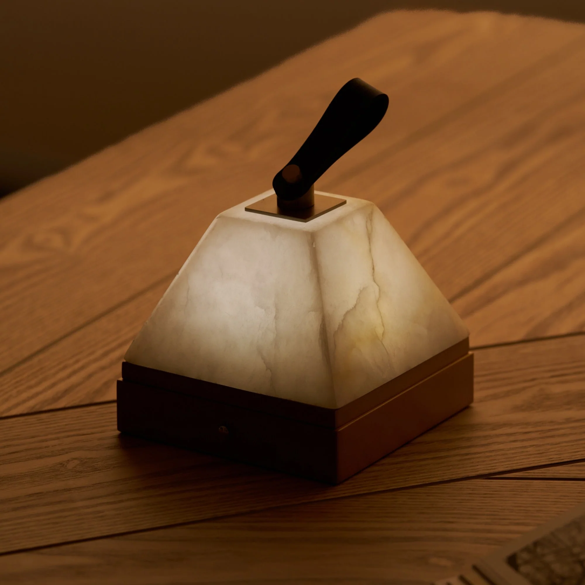 Luma Cube Alabaster Portable Lamp - Image 19