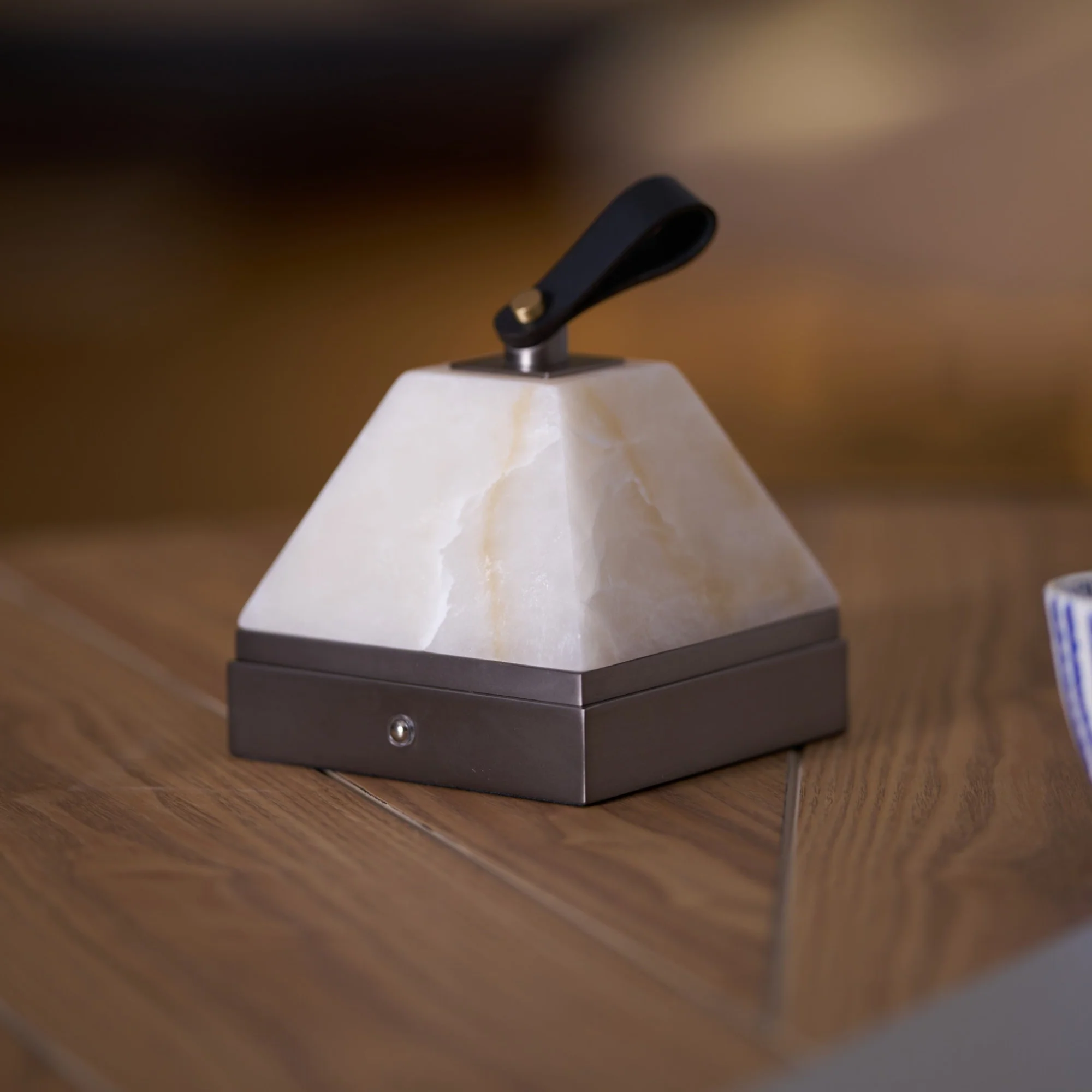 Luma Cube Alabaster Portable Lamp - Image 20