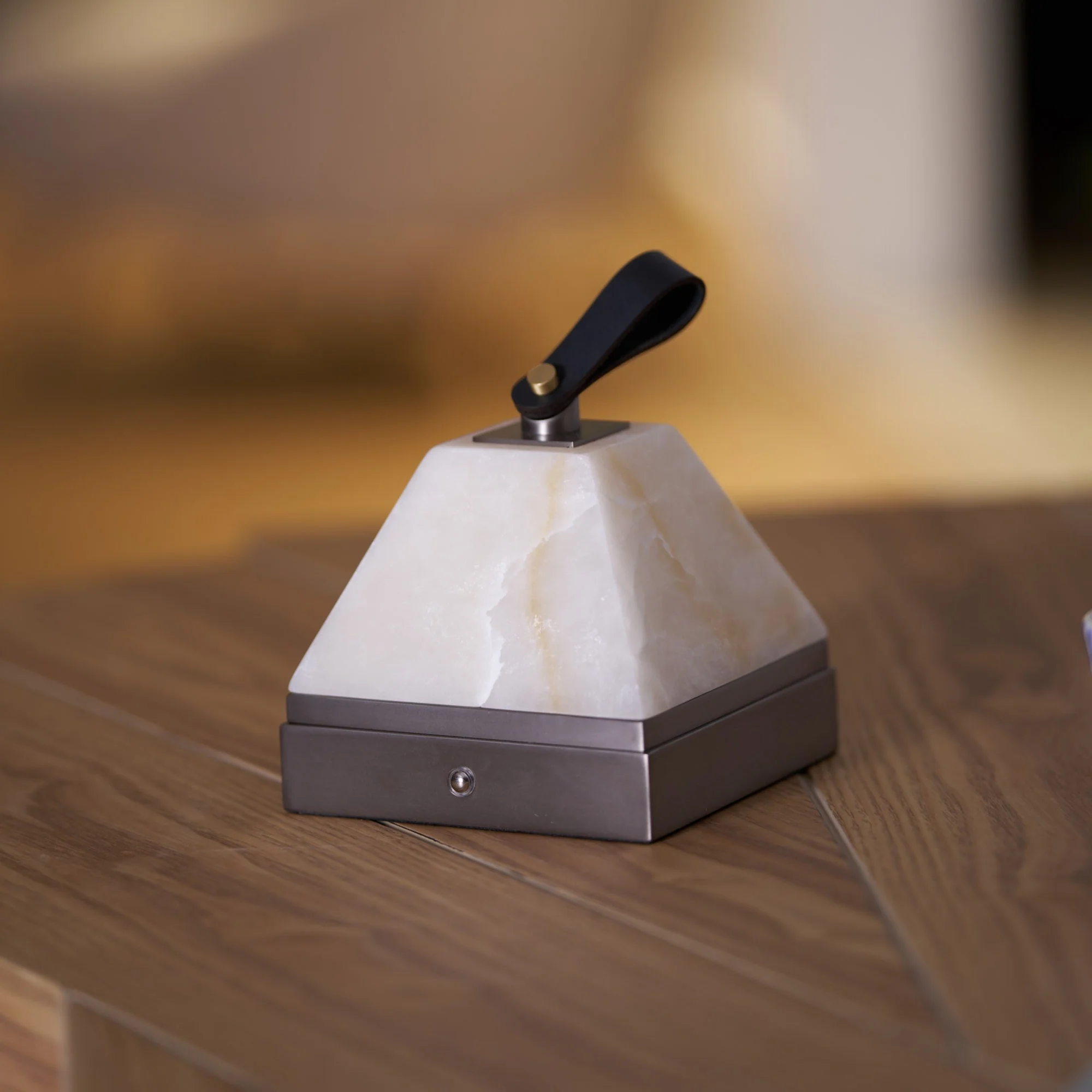 Luma Cube Alabaster Portable Lamp - Image 34