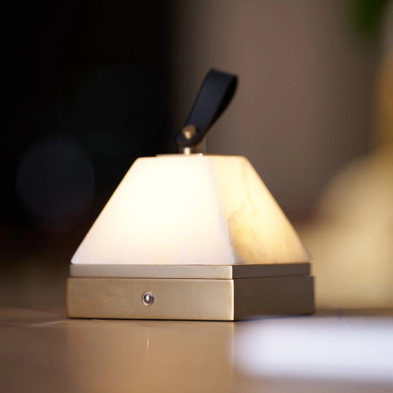 Luma Cube Alabaster Portable Lamp - Image 38