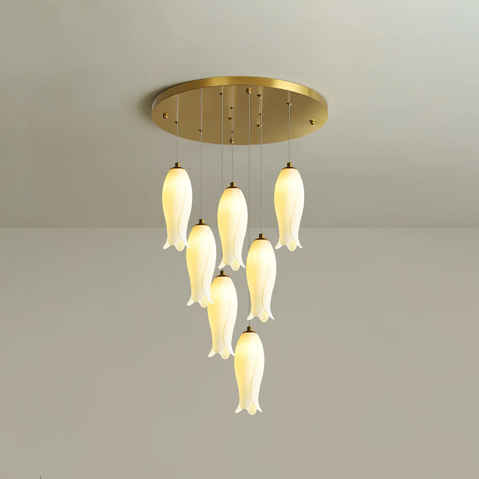 Luma Flora Stairs Chandelier - Image 16