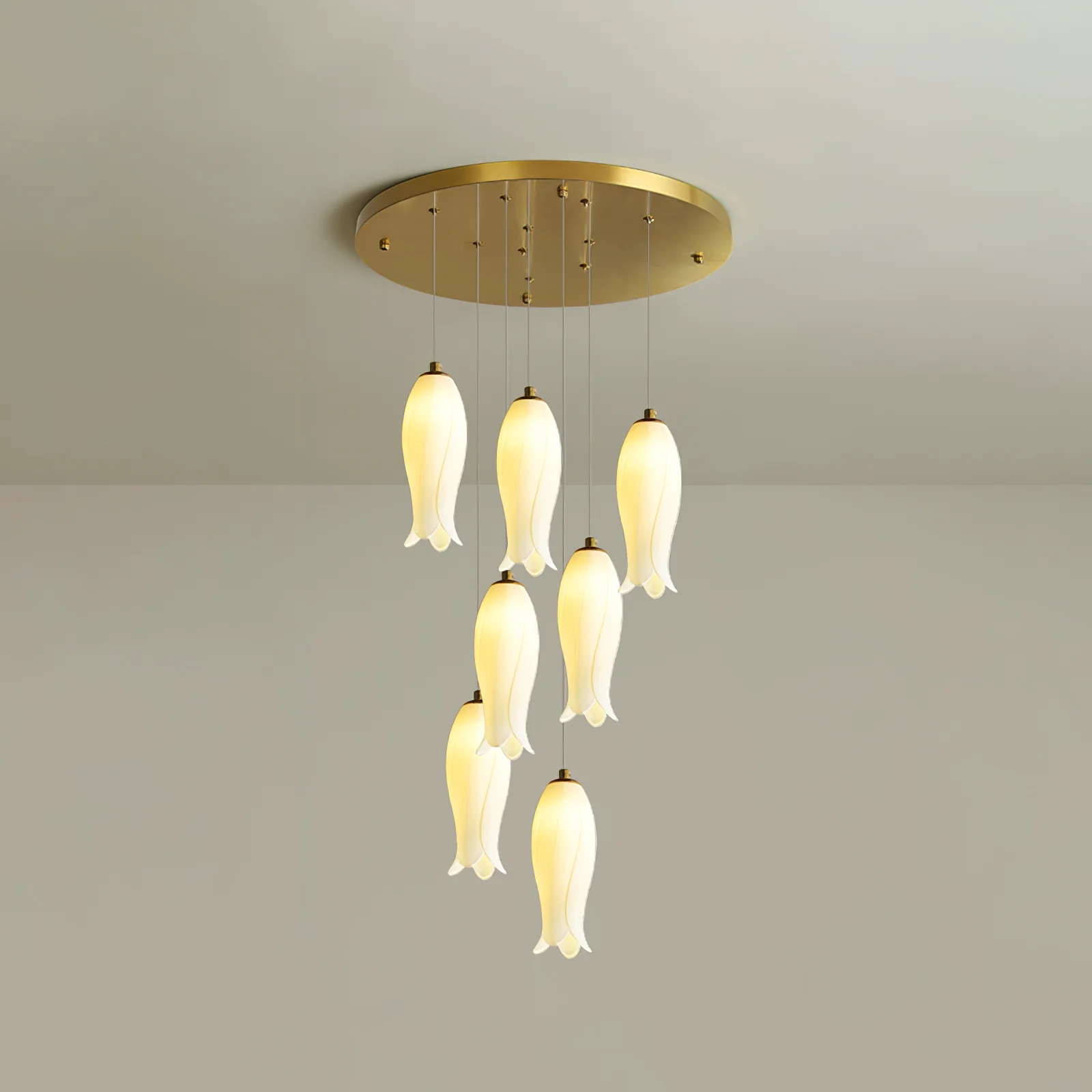 Luma Flora Stairs Chandelier - Image 23