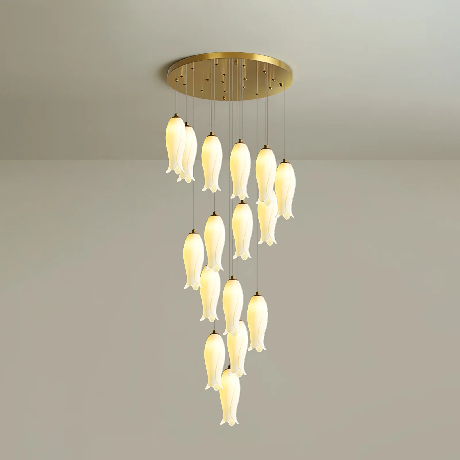 Luma Flora Stairs Chandelier - Image 25
