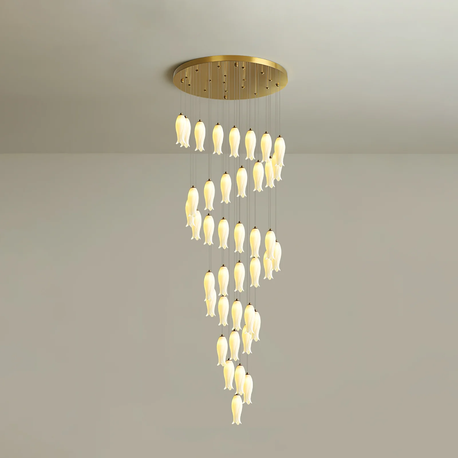 Luma Flora Stairs Chandelier - Image 28