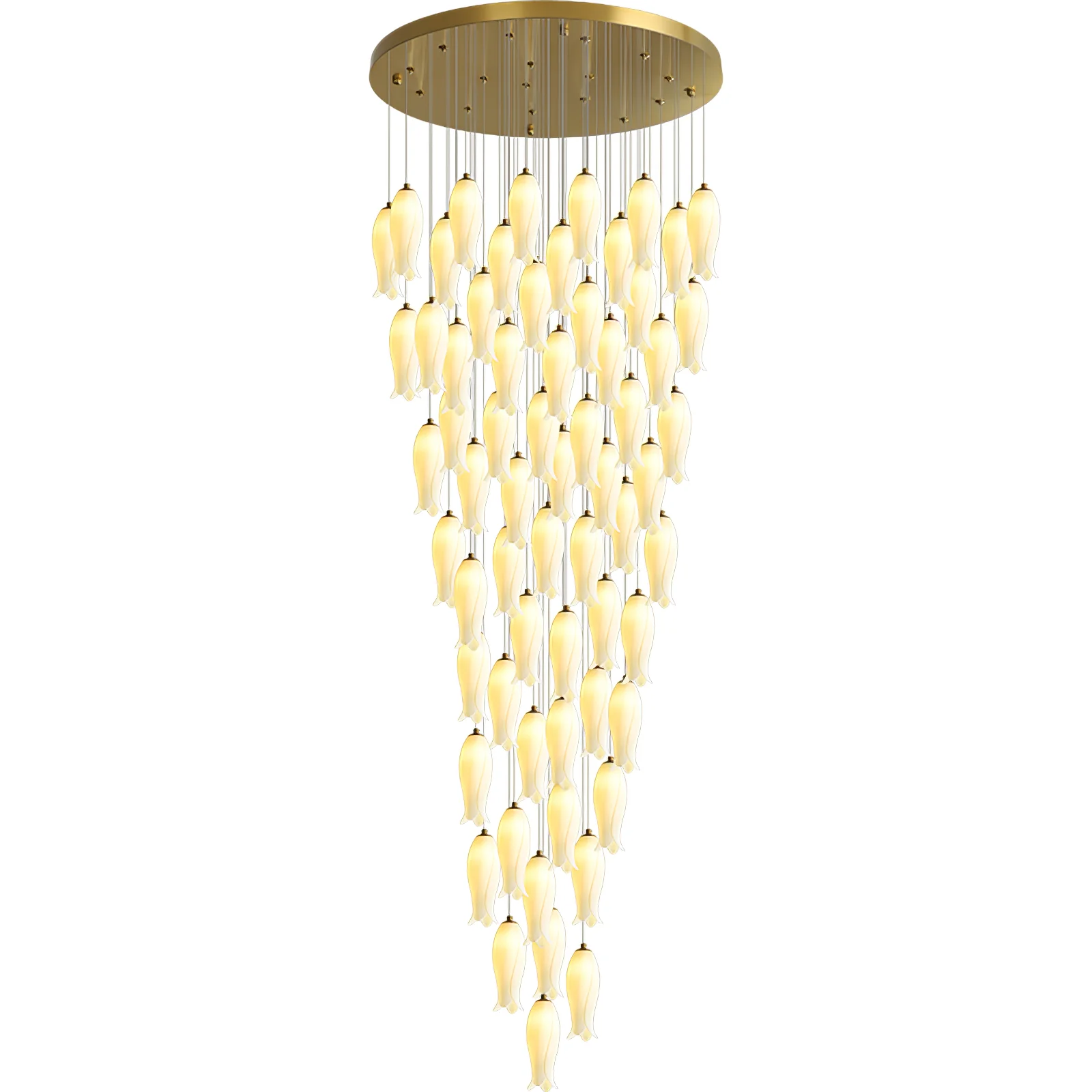 Luma Flora Stairs Chandelier - Image 30