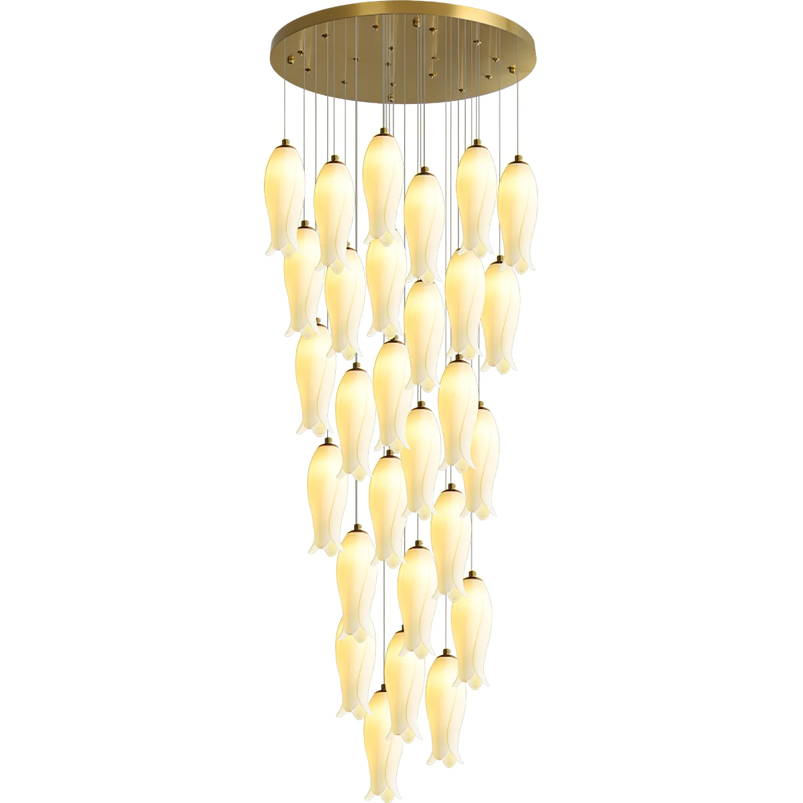 Luma Flora Stairs Chandelier - Image 32