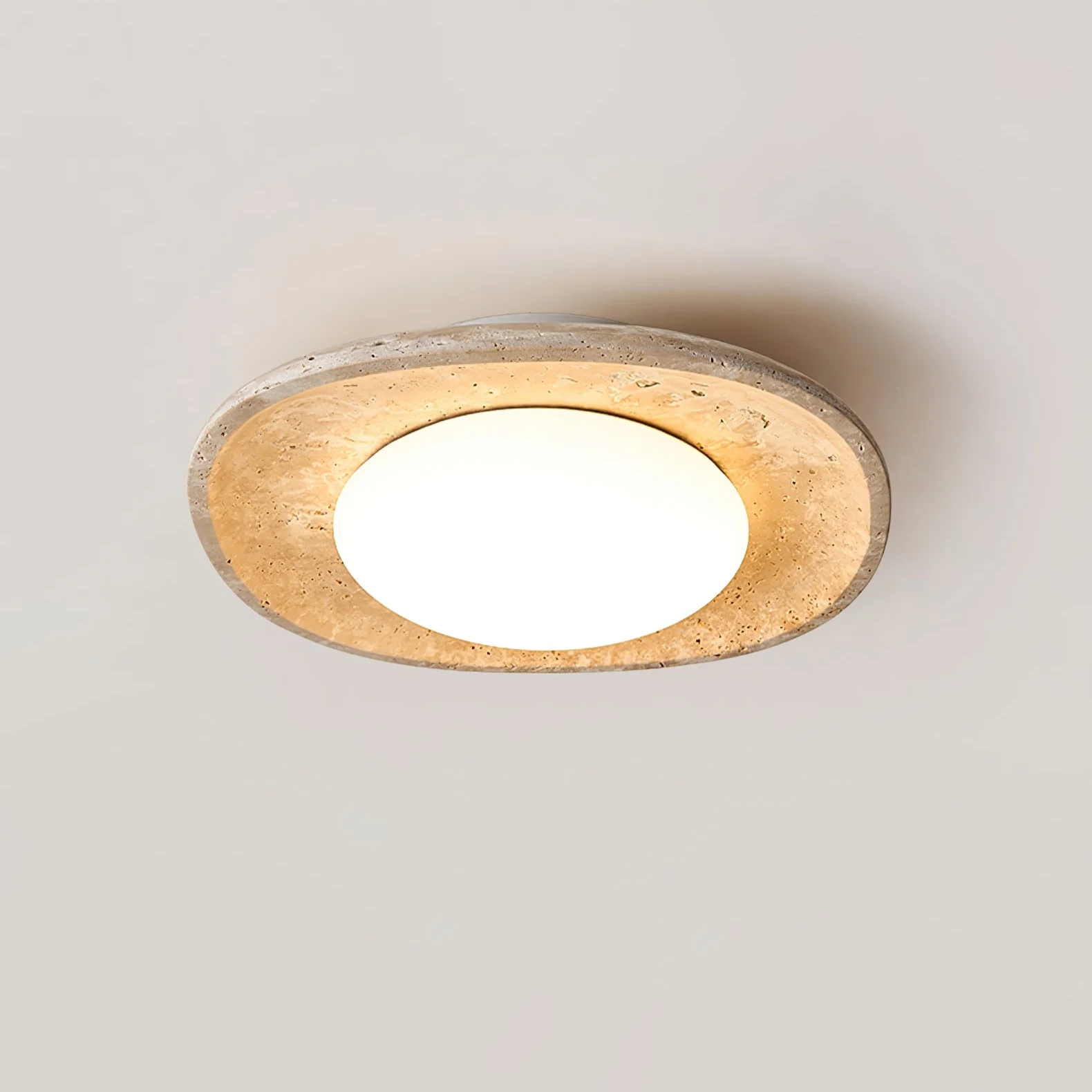 Luma Travertine Ceiling Light - Image 2