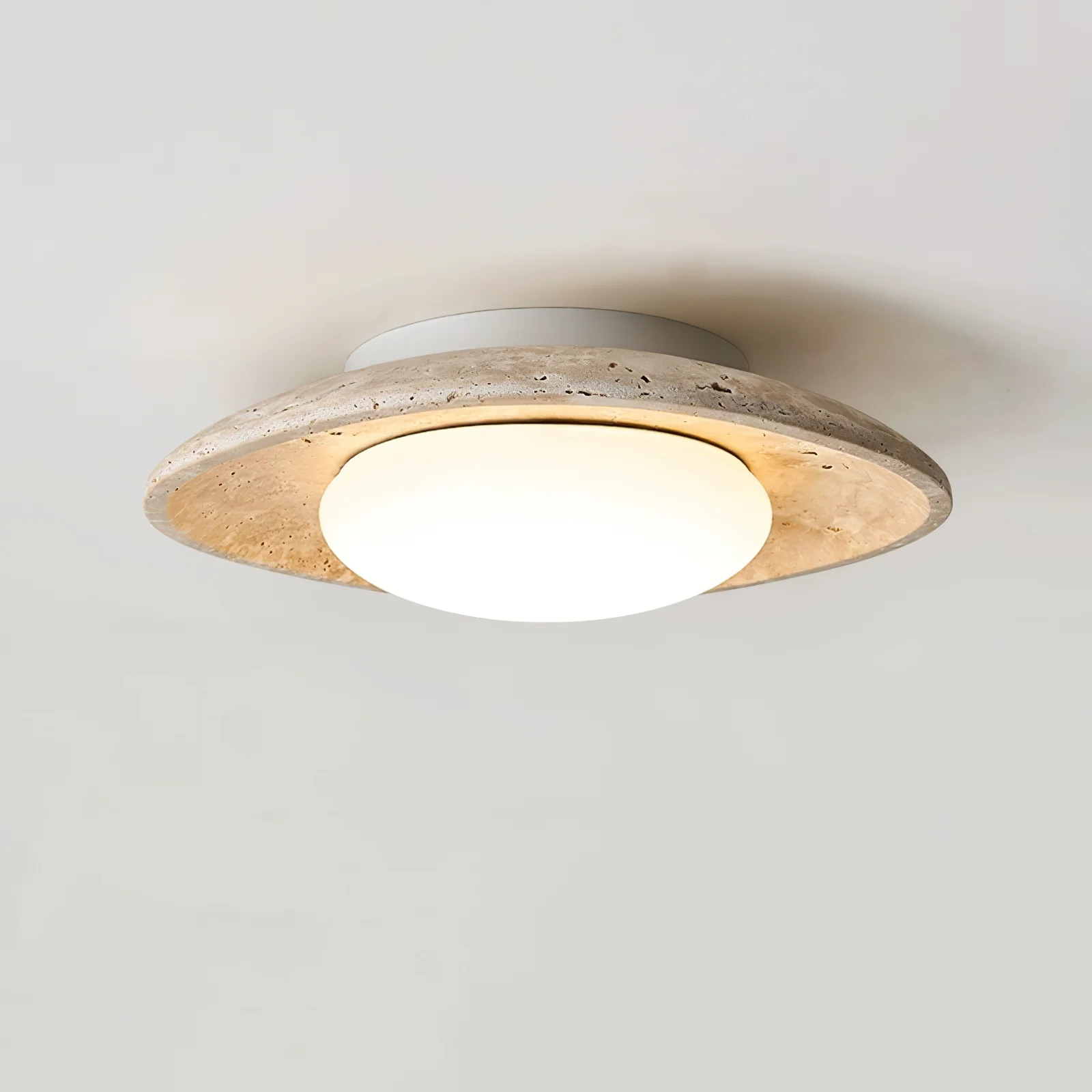Luma Travertine Ceiling Light - Image 3