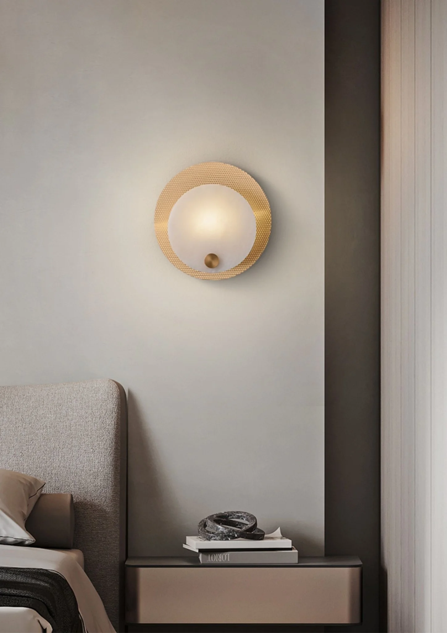Lumen Alabaster Wall Light - Image 2