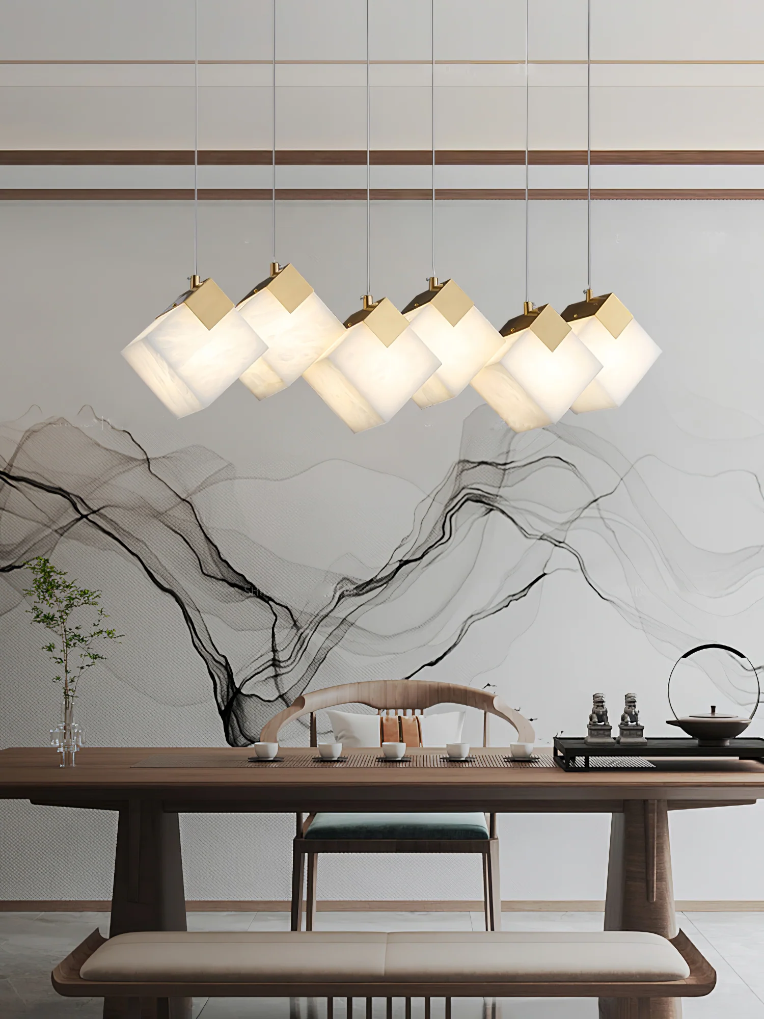 Lumina Vox Alabaster Pendant Lamp - Image 15