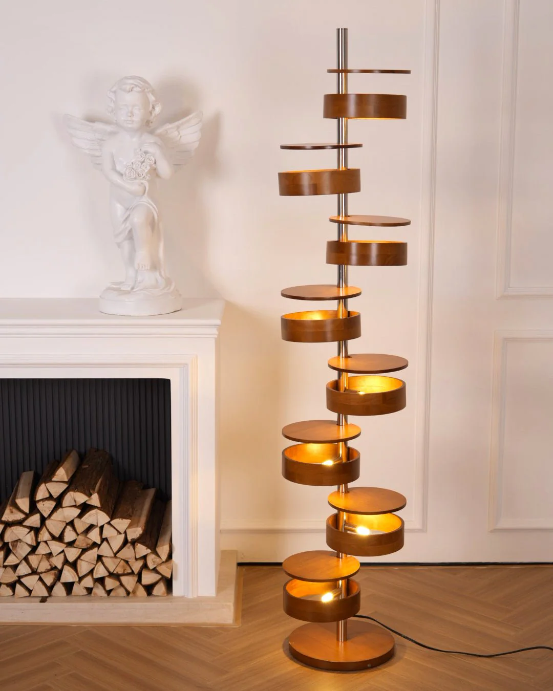 Luminis Wooden Floor Lamp - Image 13