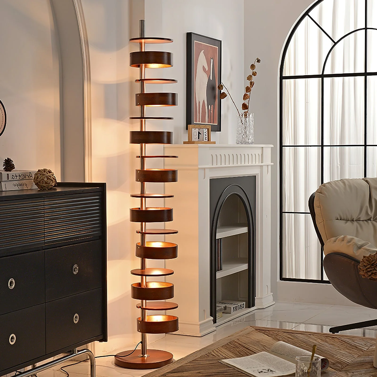Luminis Wooden Floor Lamp - Image 18