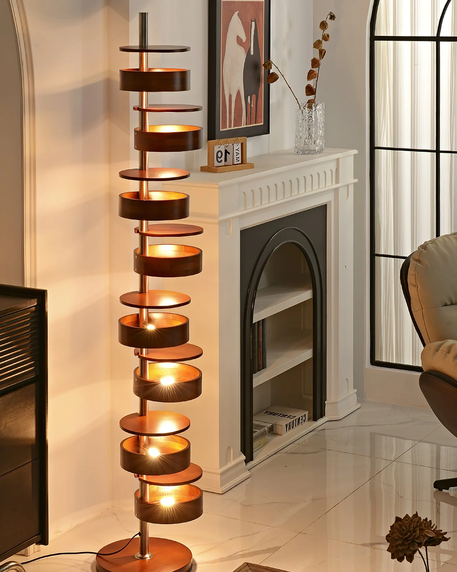 Luminis Wooden Floor Lamp - Image 27