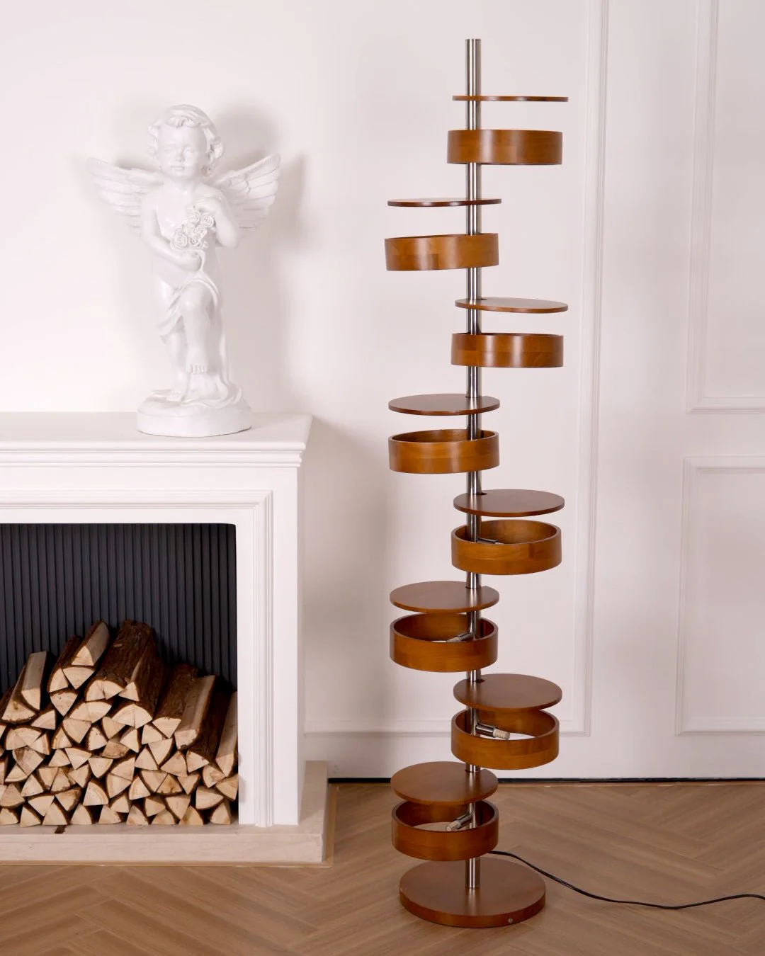 Luminis Wooden Floor Lamp - Image 4