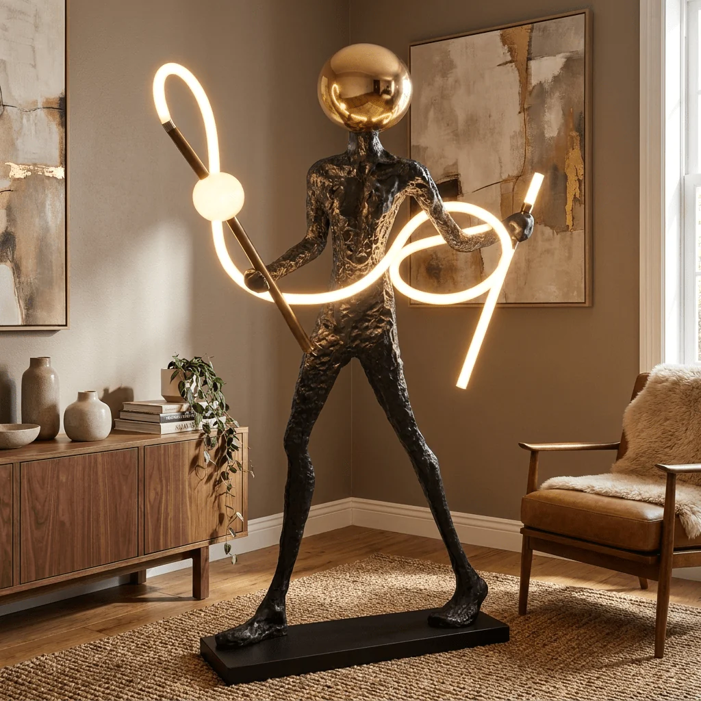 Luminous Voyager Sculpture Lamp - Image 6