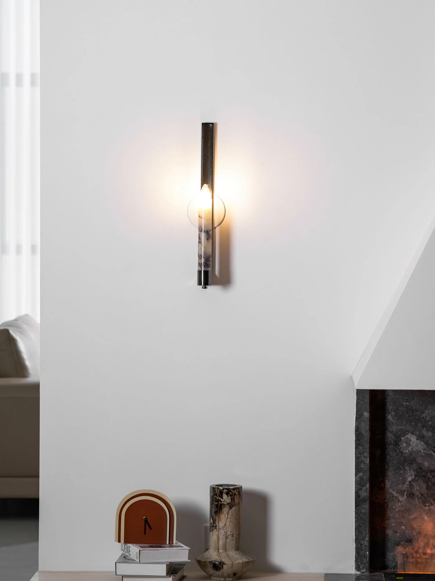 Lumivolt Alabaster Wall Sconce - Image 4