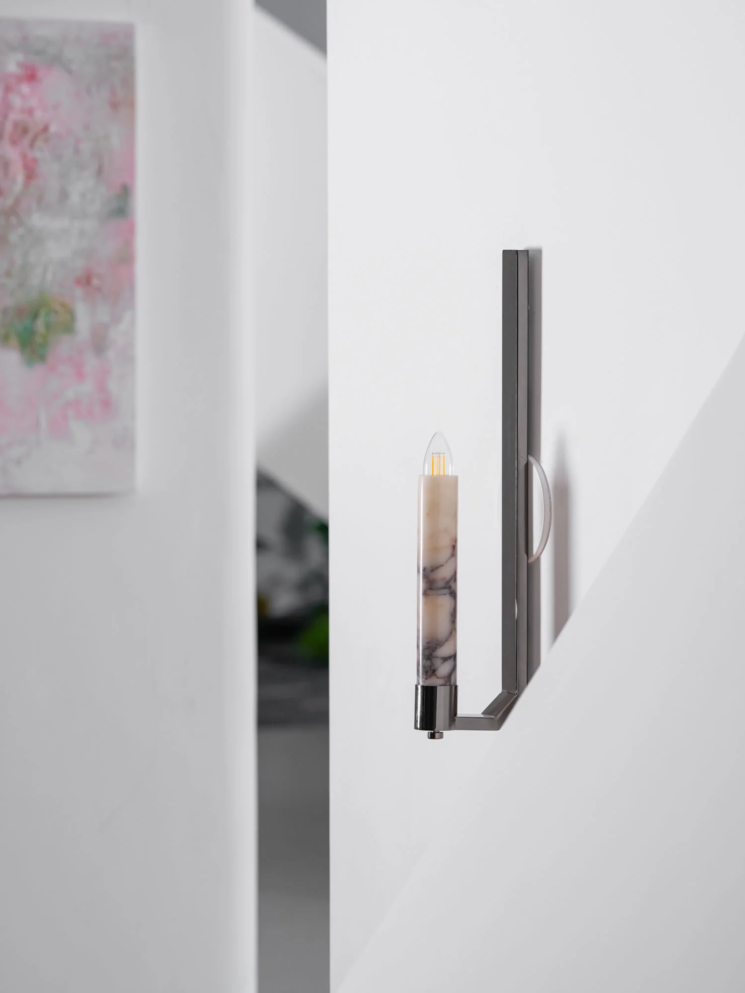 Lumivolt Alabaster Wall Sconce - Image 5