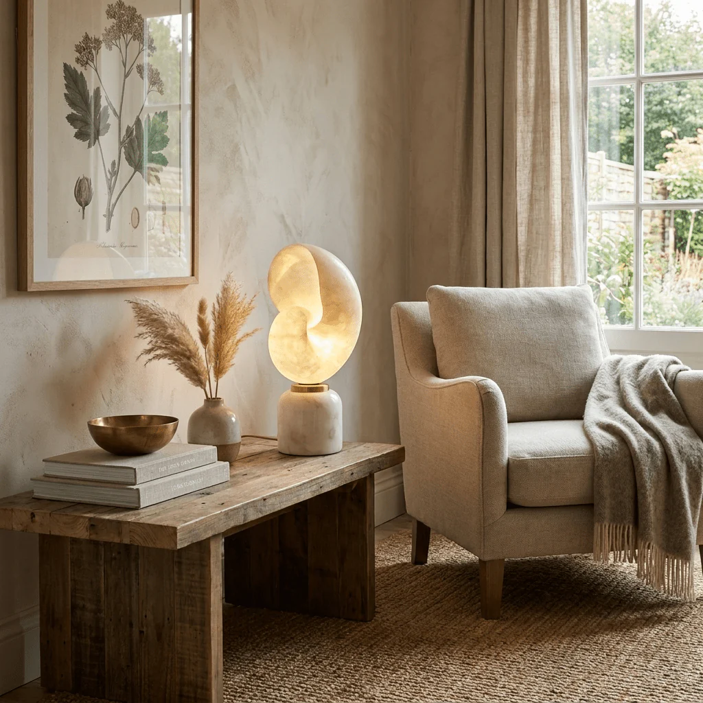 Lumora Shell Table Lamp - Image 10