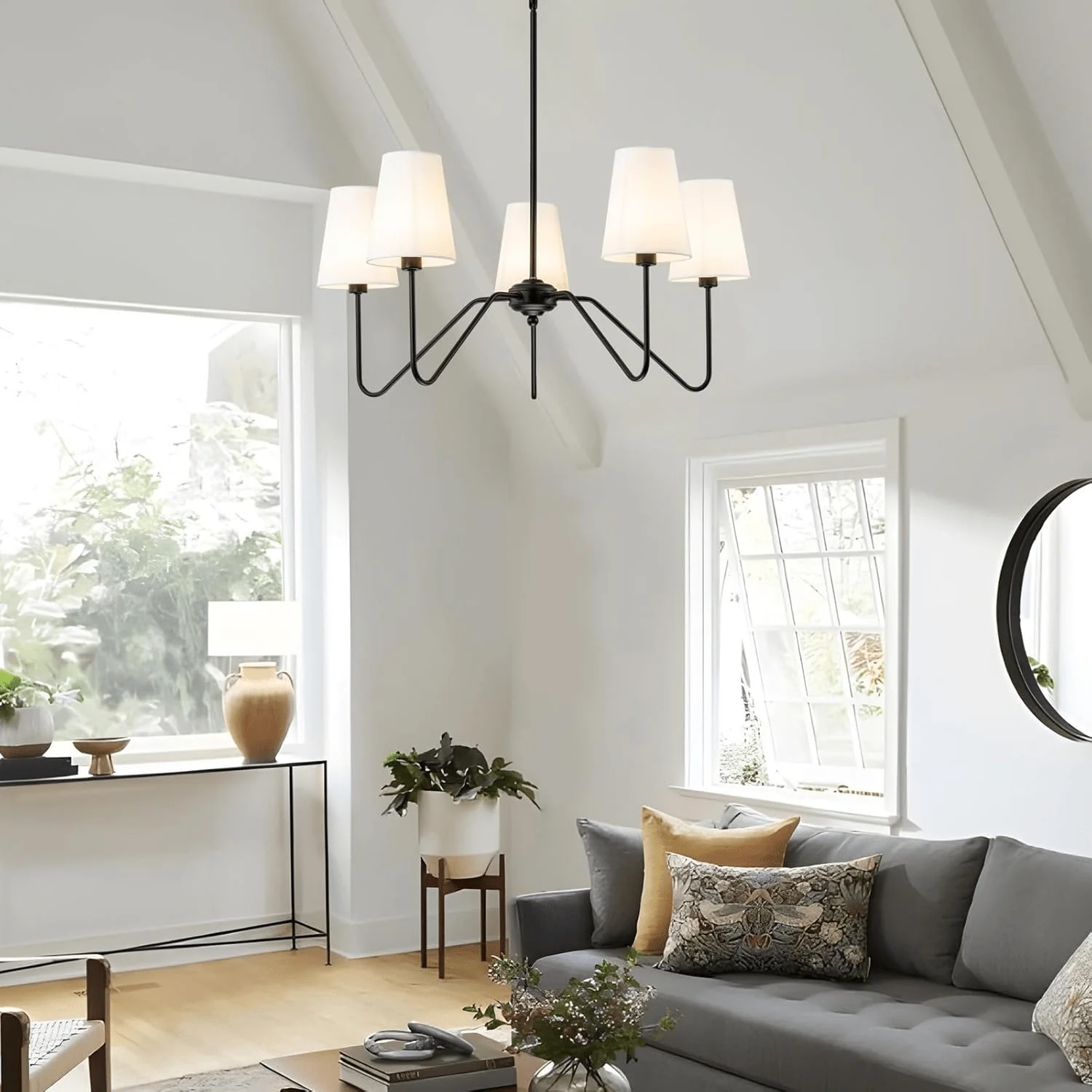 Lumos Black Chandelier - Image 10