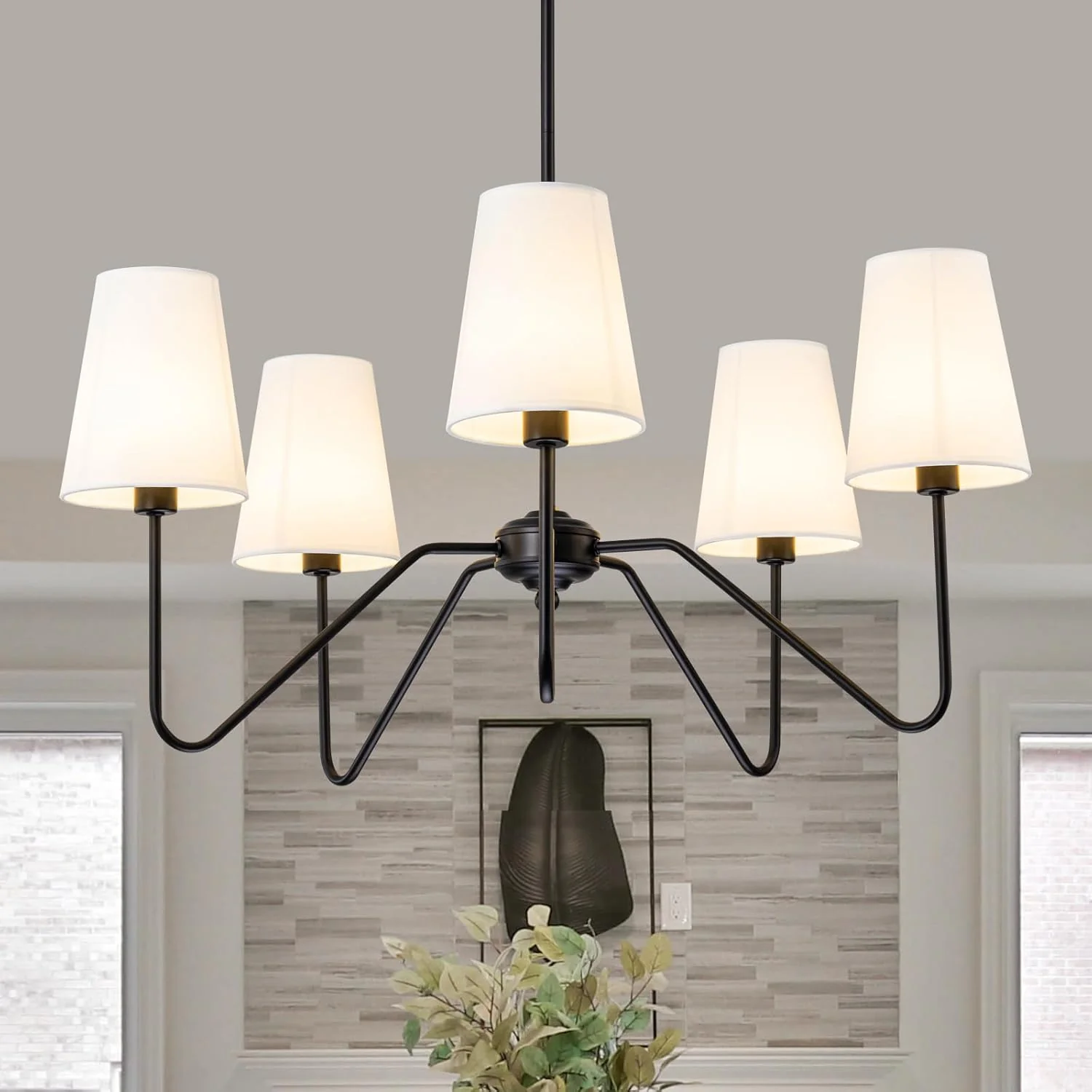 Lumos Black Chandelier - Image 11