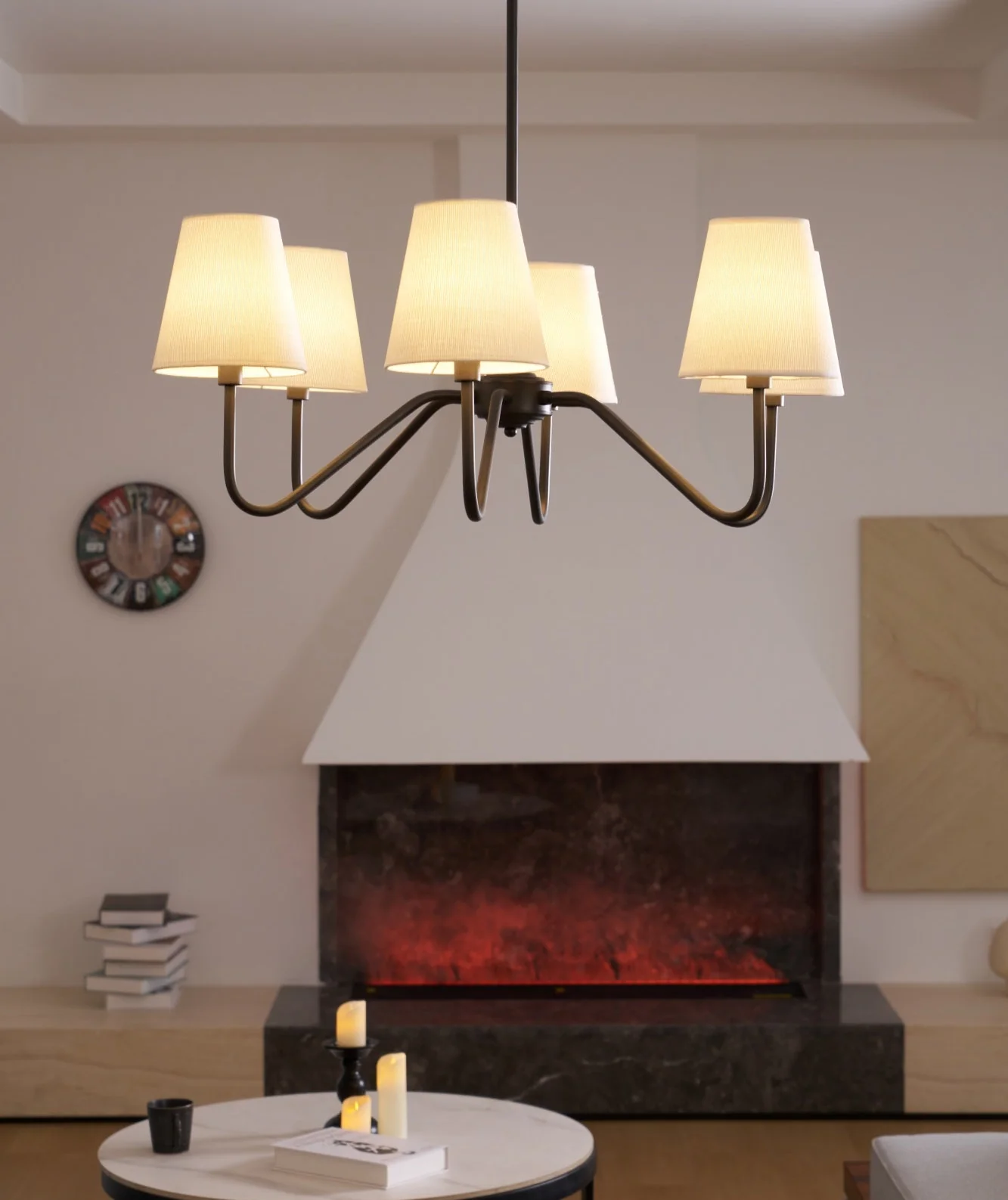 Lumos Black Chandelier - Image 17