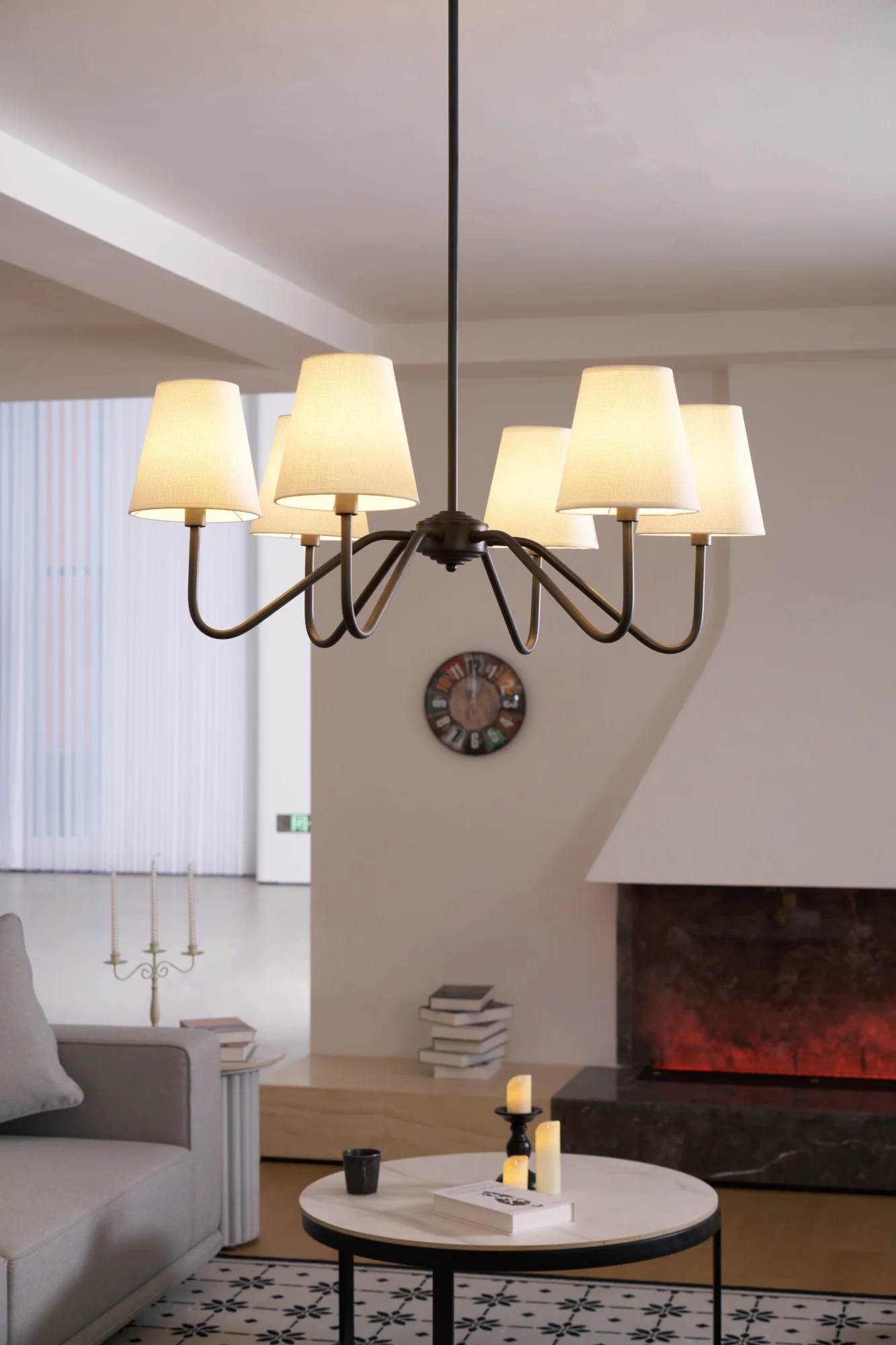 Lumos Black Chandelier - Image 18
