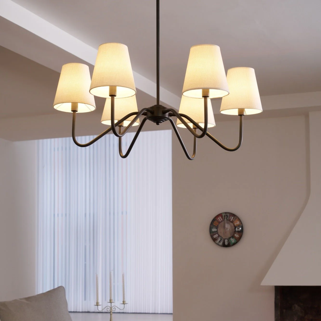 Lumos Black Chandelier - Image 19