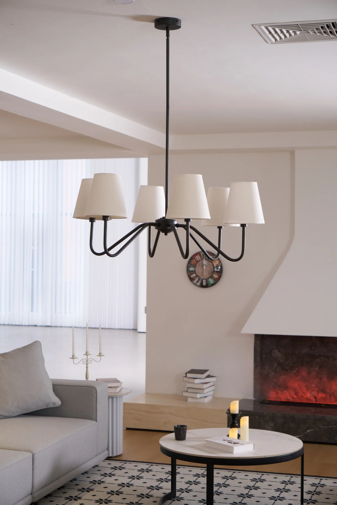 Lumos Black Chandelier - Image 22