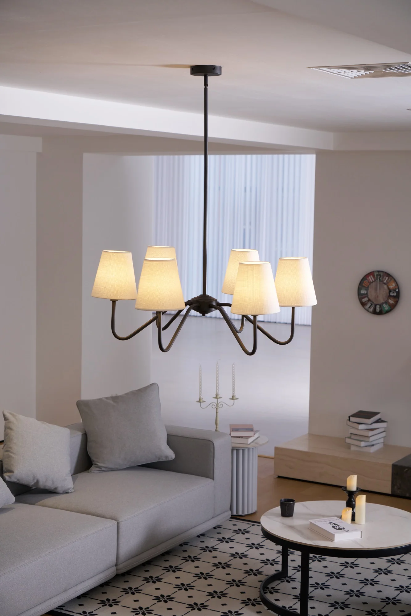 Lumos Black Chandelier - Image 25