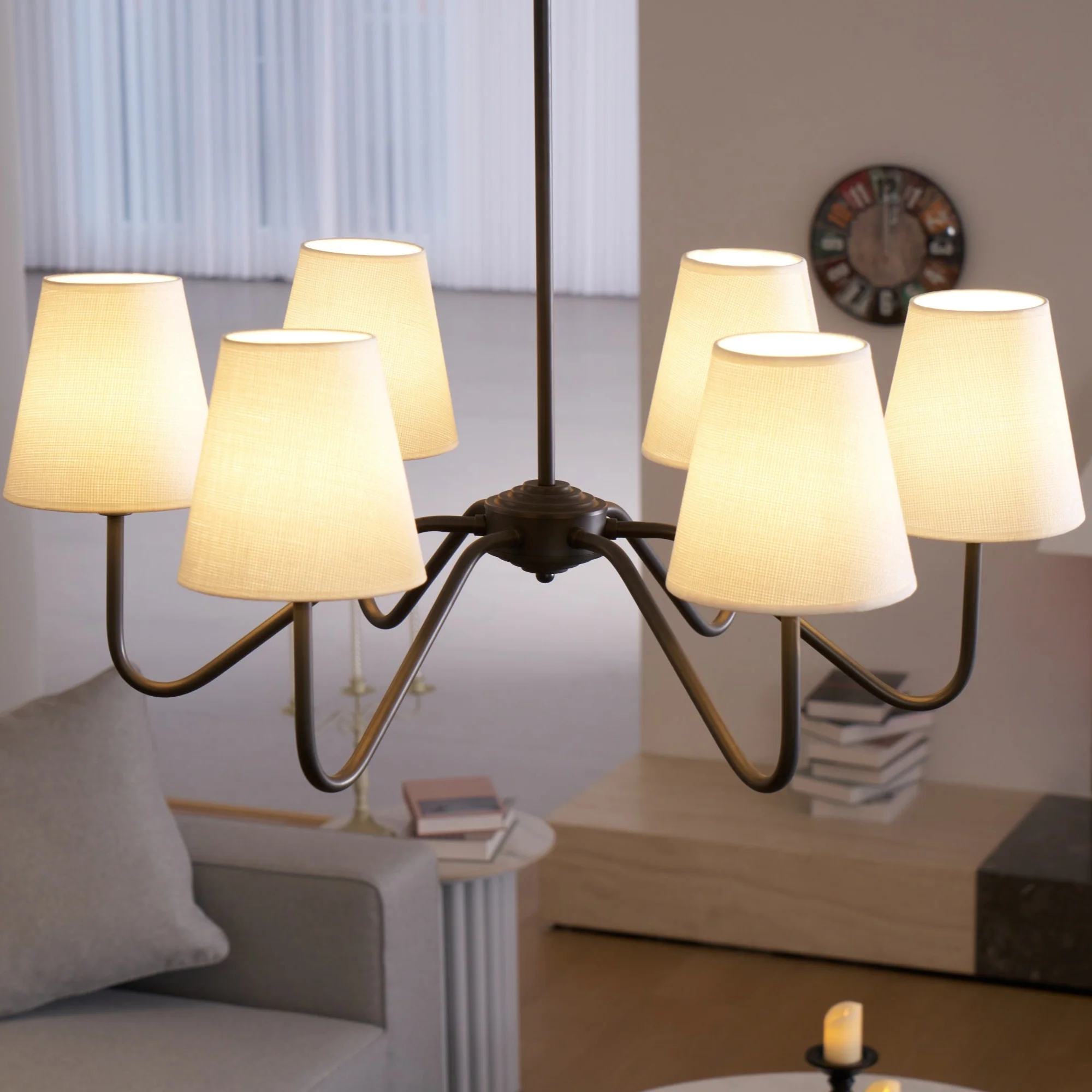 Lumos Black Chandelier - Image 27