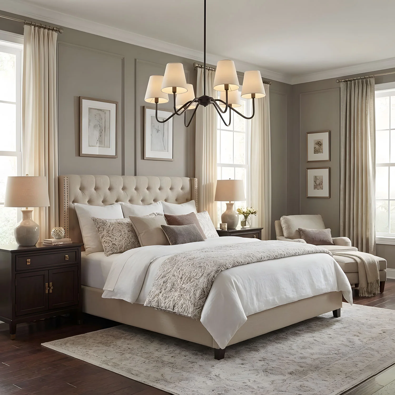 Lumos Black Chandelier - Image 4
