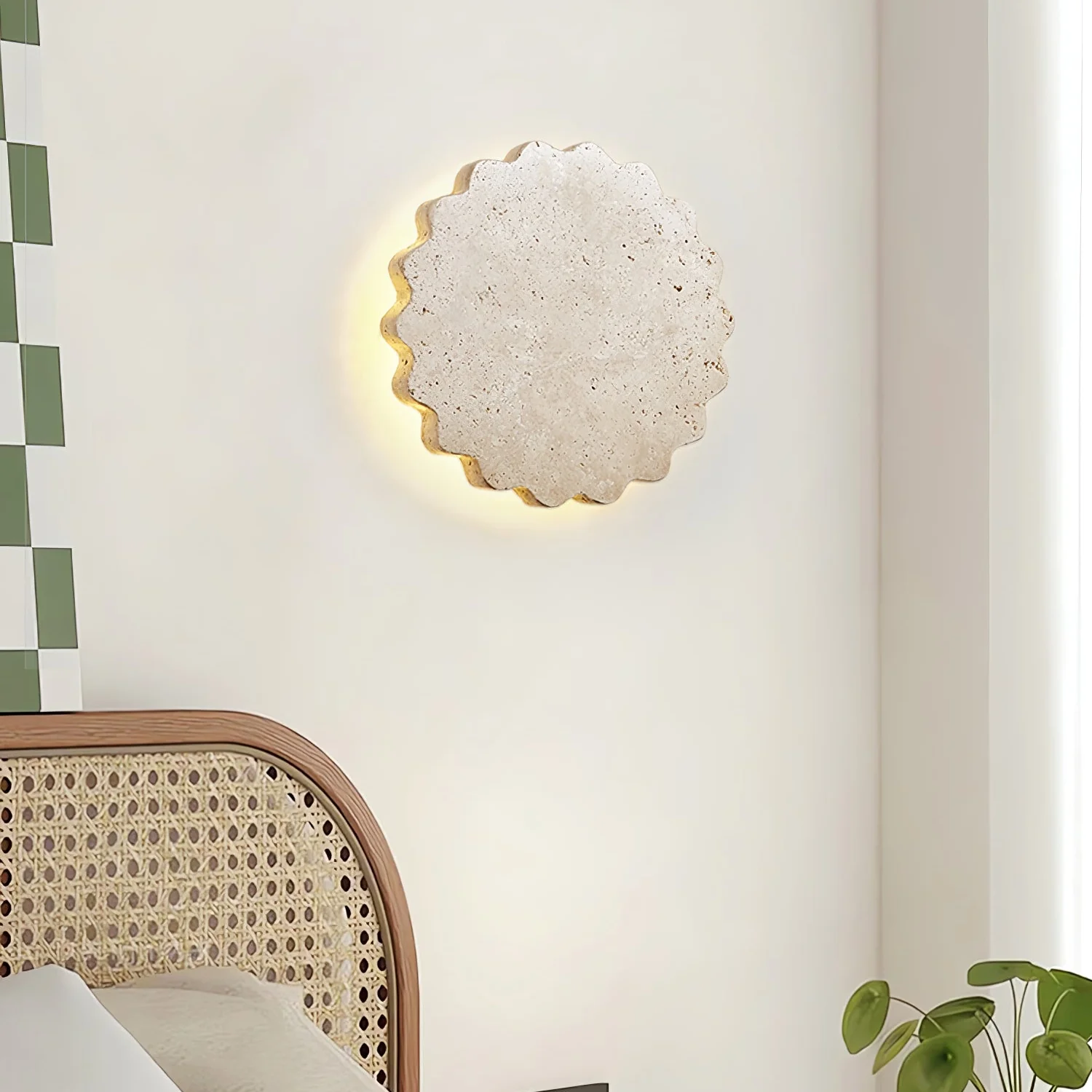 Luna Scallop Wall Lamp - Image 2