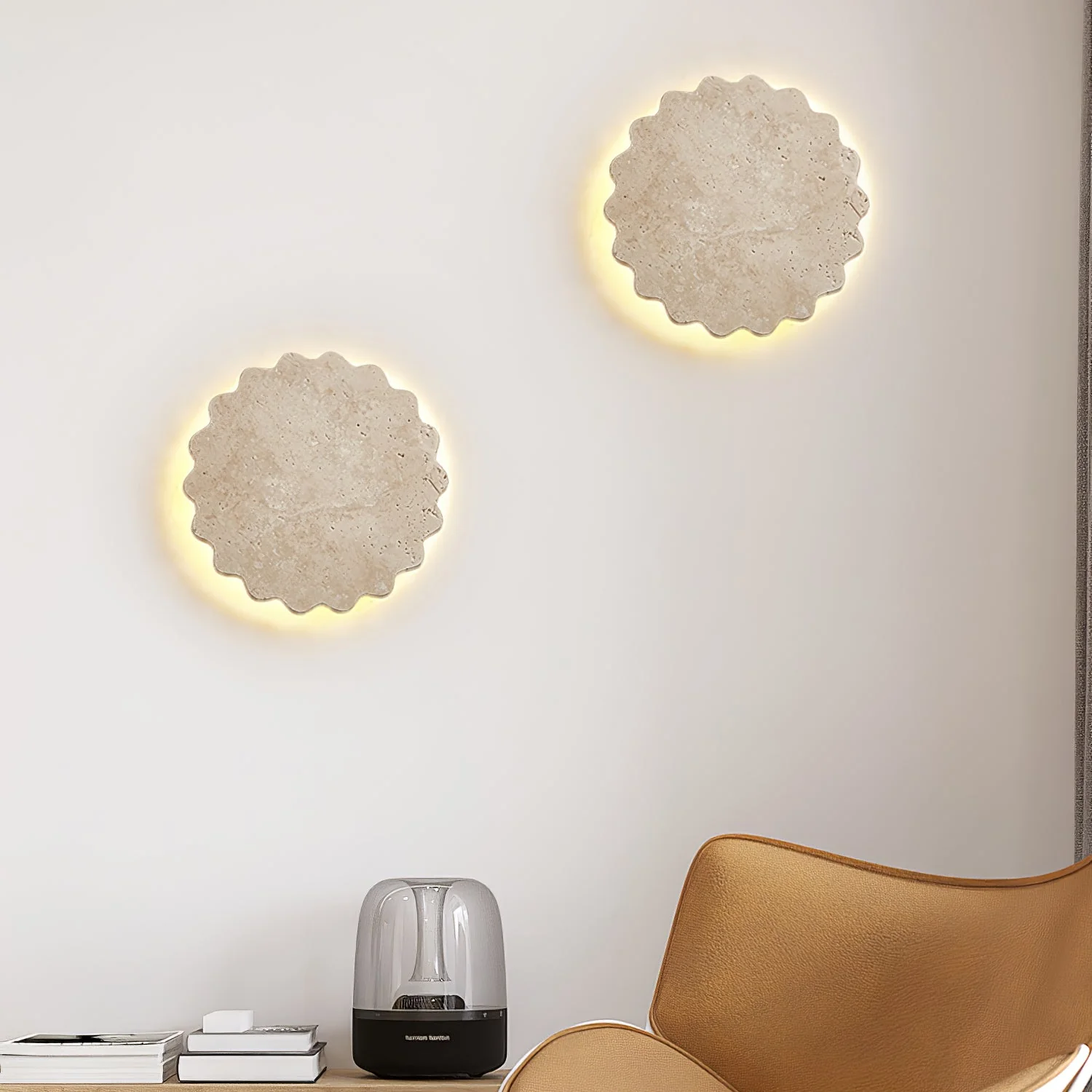 Luna Scallop Wall Lamp - Image 3