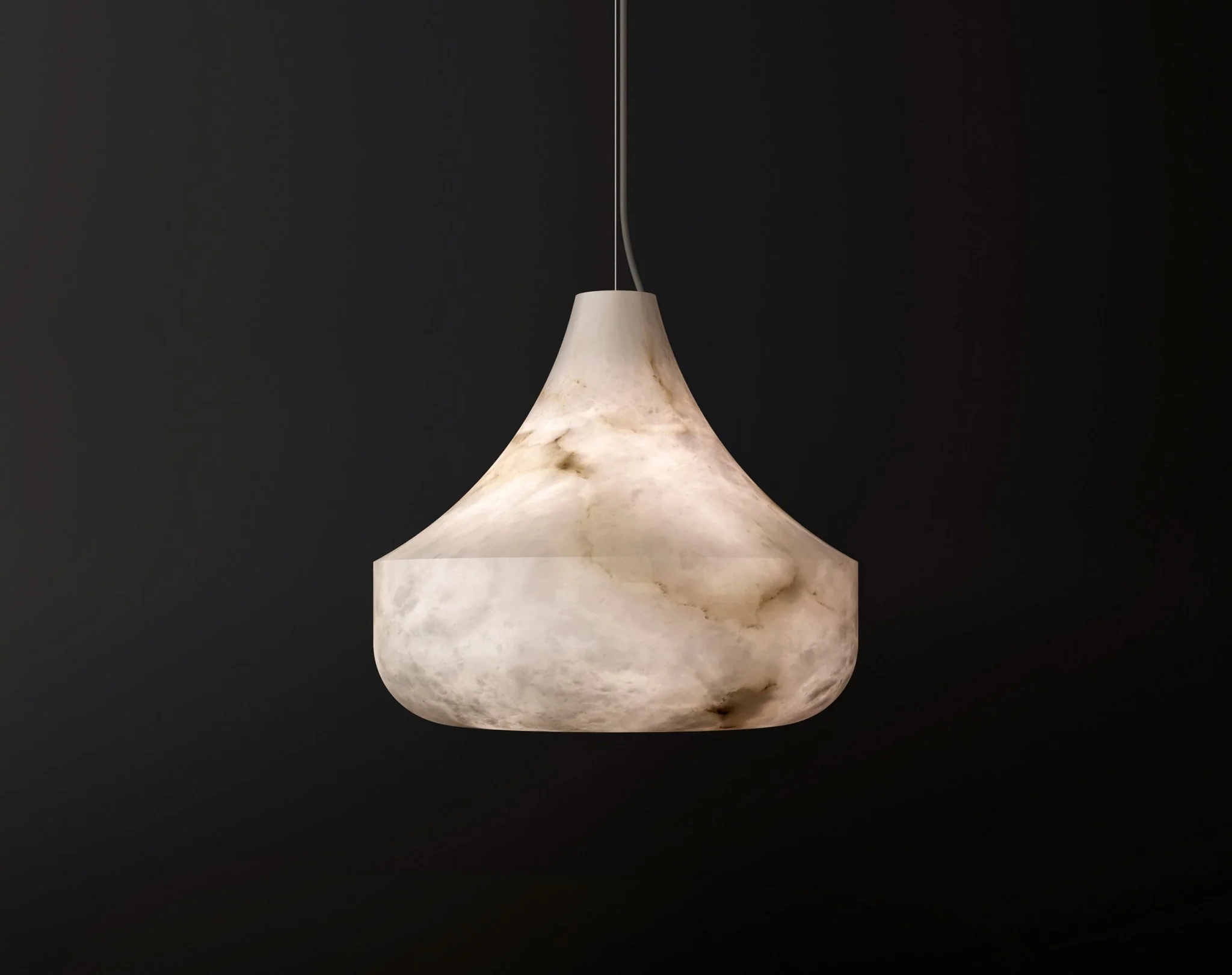 Alabaster Veil Pendant Light - Image 3