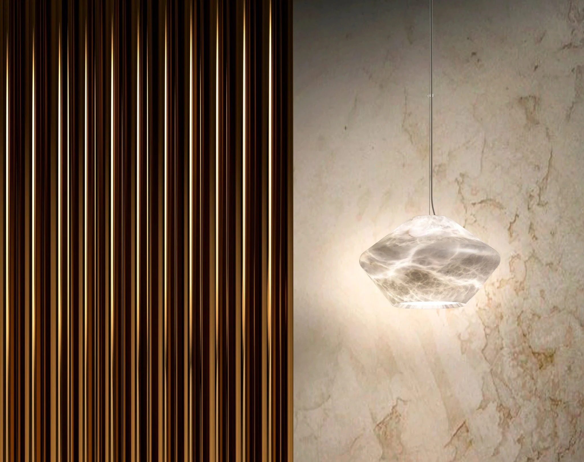 Alabaster Veil Pendant Light - Image 5