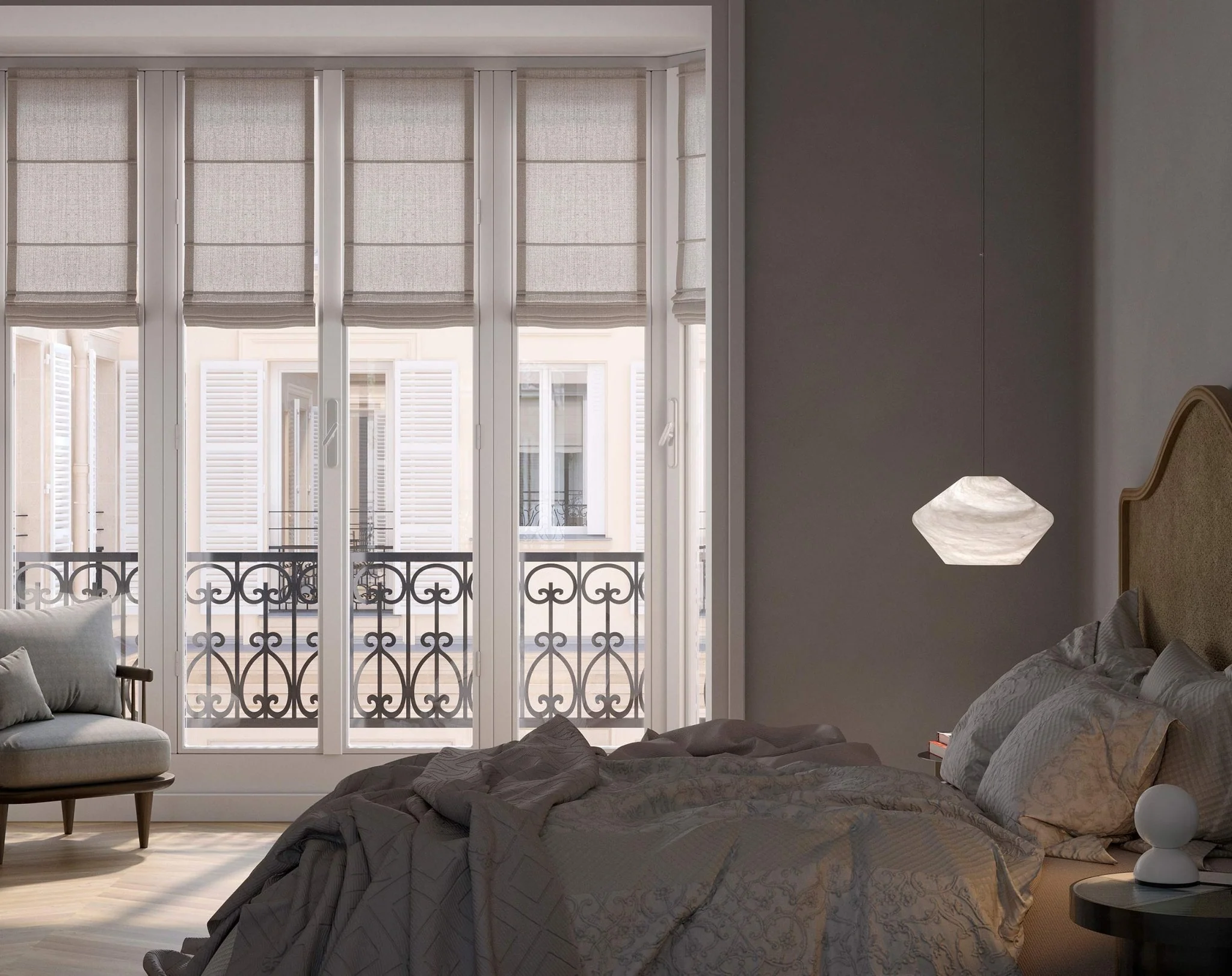 Alabaster Veil Pendant Light - Image 6