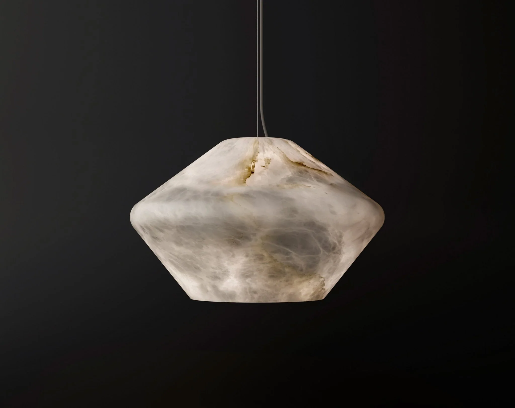 Alabaster Veil Pendant Light - Image 8