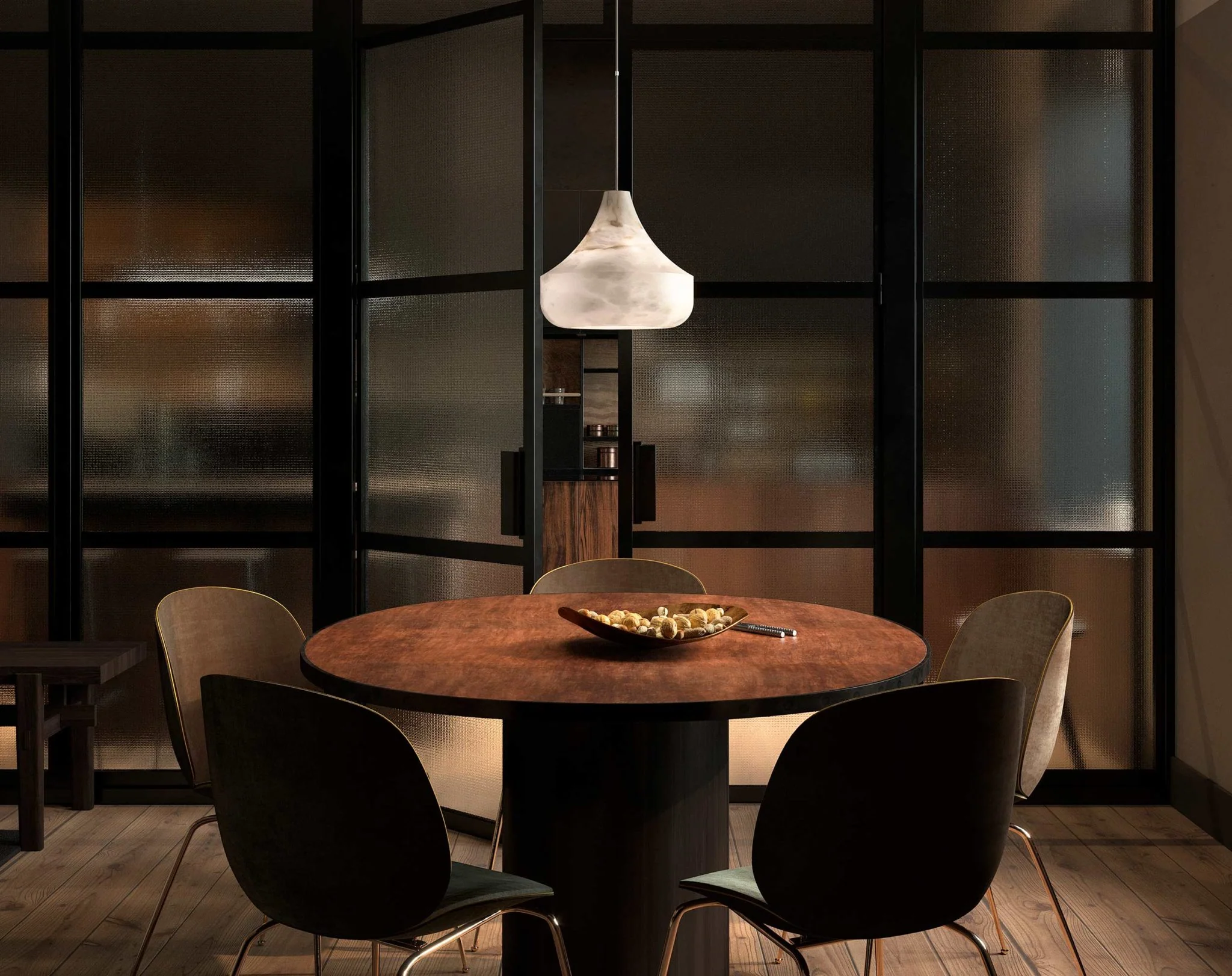 Alabaster Veil Pendant Light - Image 9