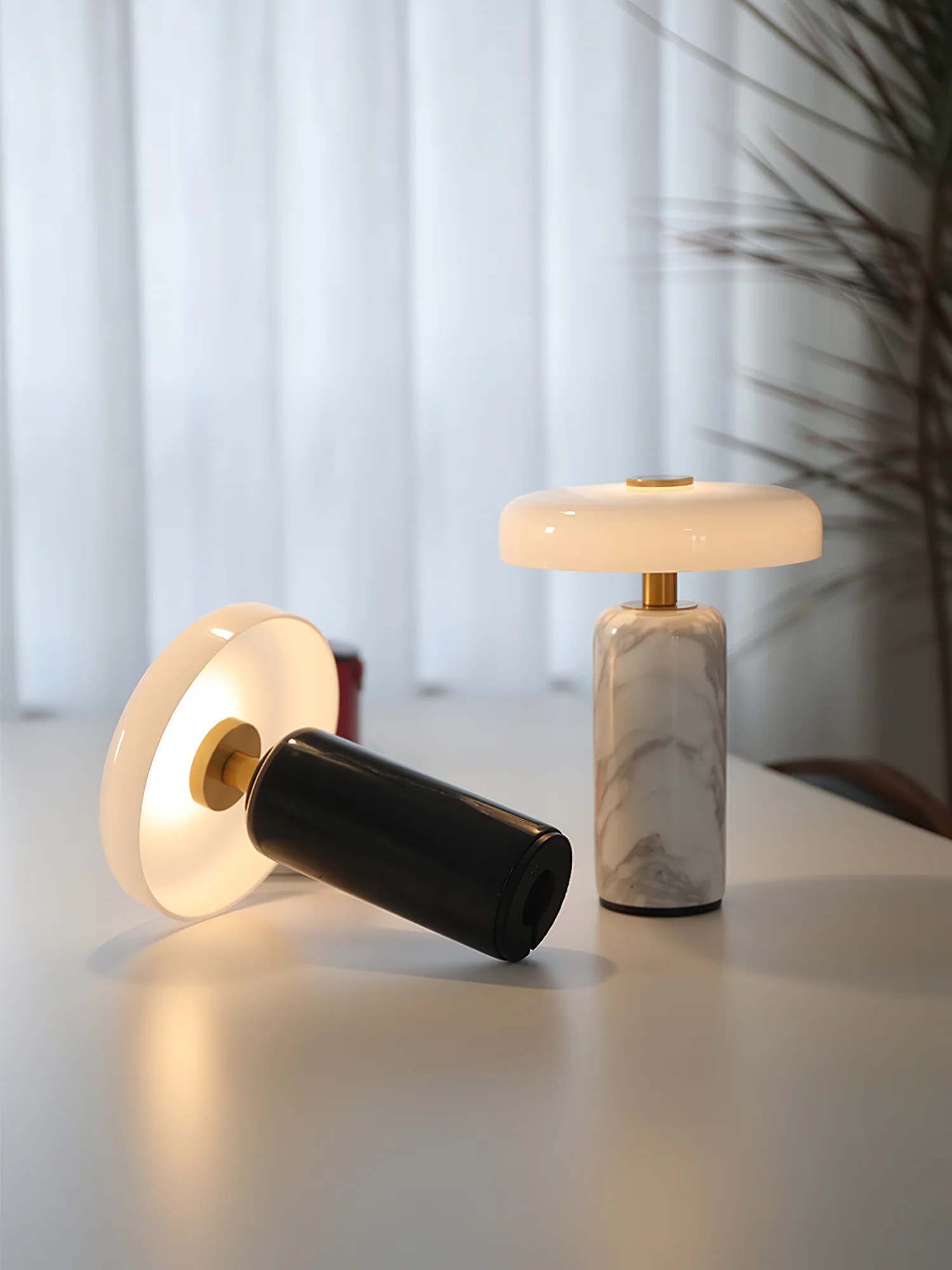 Lunara Marble Table Lamp - Image 12