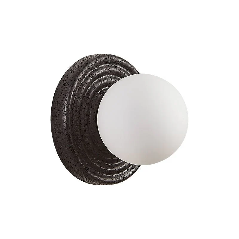 Lunara Travertine Wall Sconce - Image 23