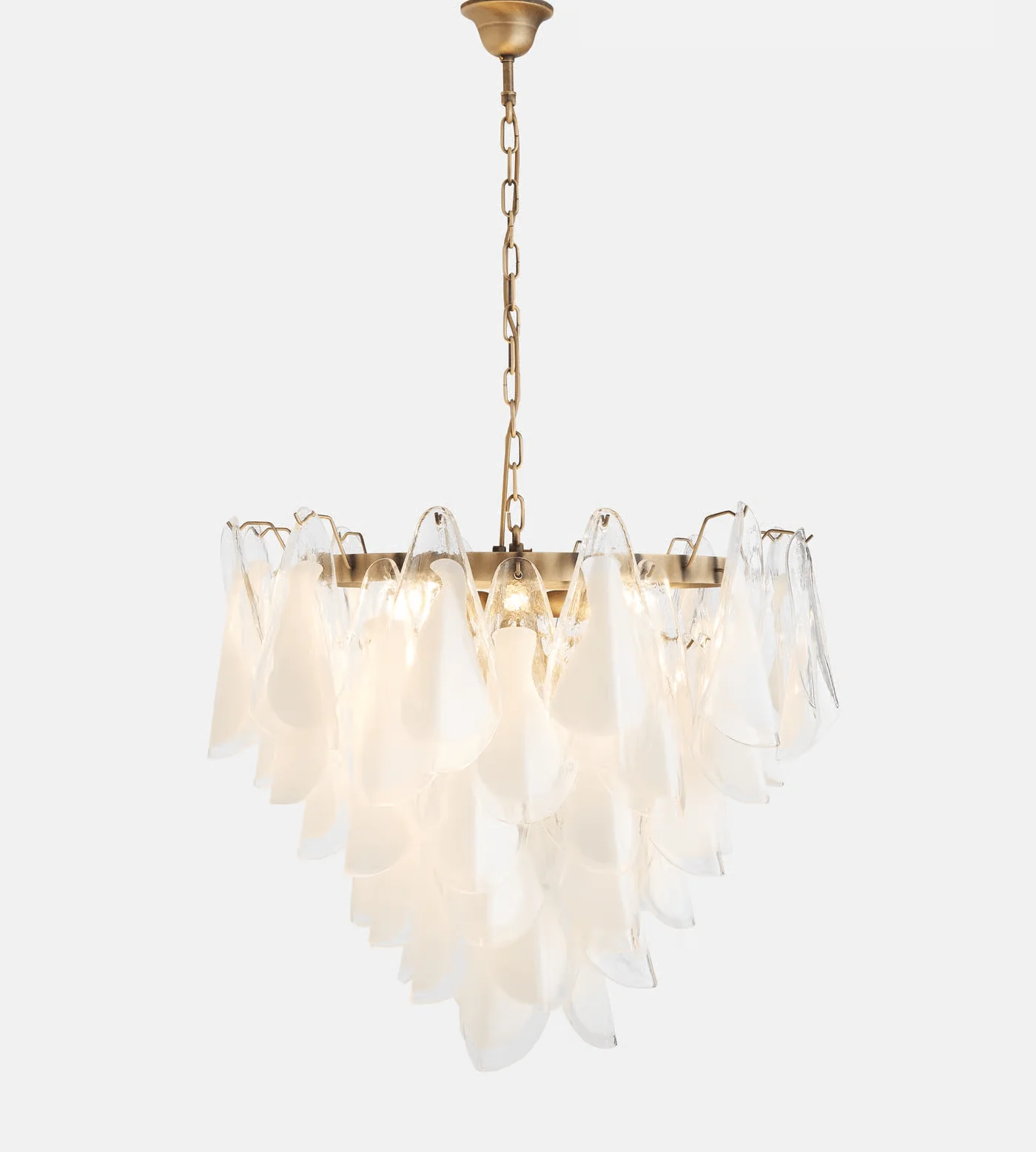 Lunara White Murano Chandelier - Image 28