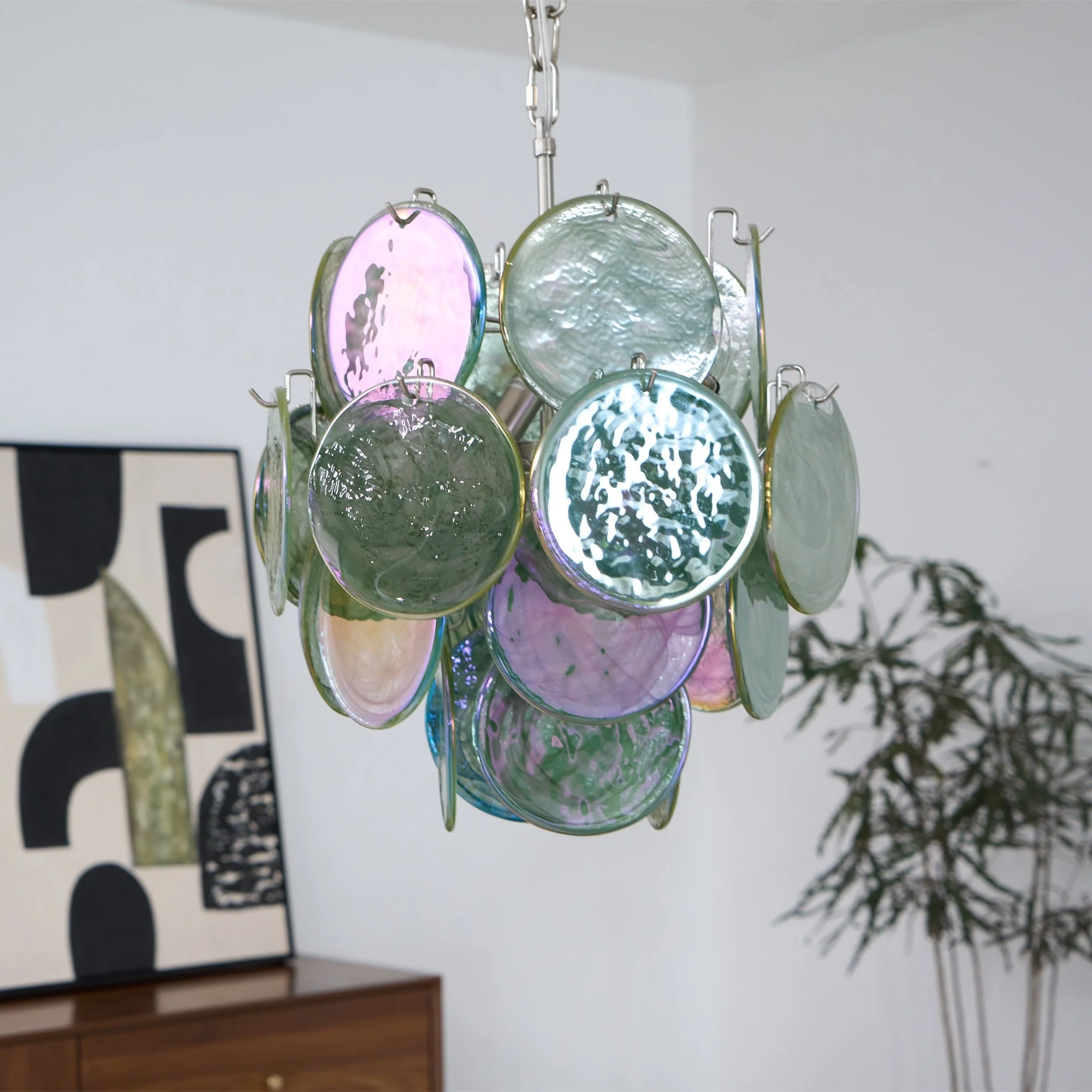 Lunaria Disc Murano Chandelier - Image 18