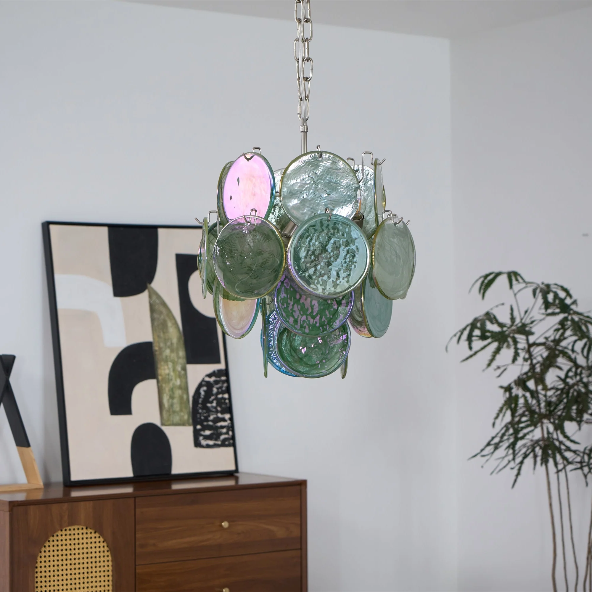 Lunaria Disc Murano Chandelier - Image 20
