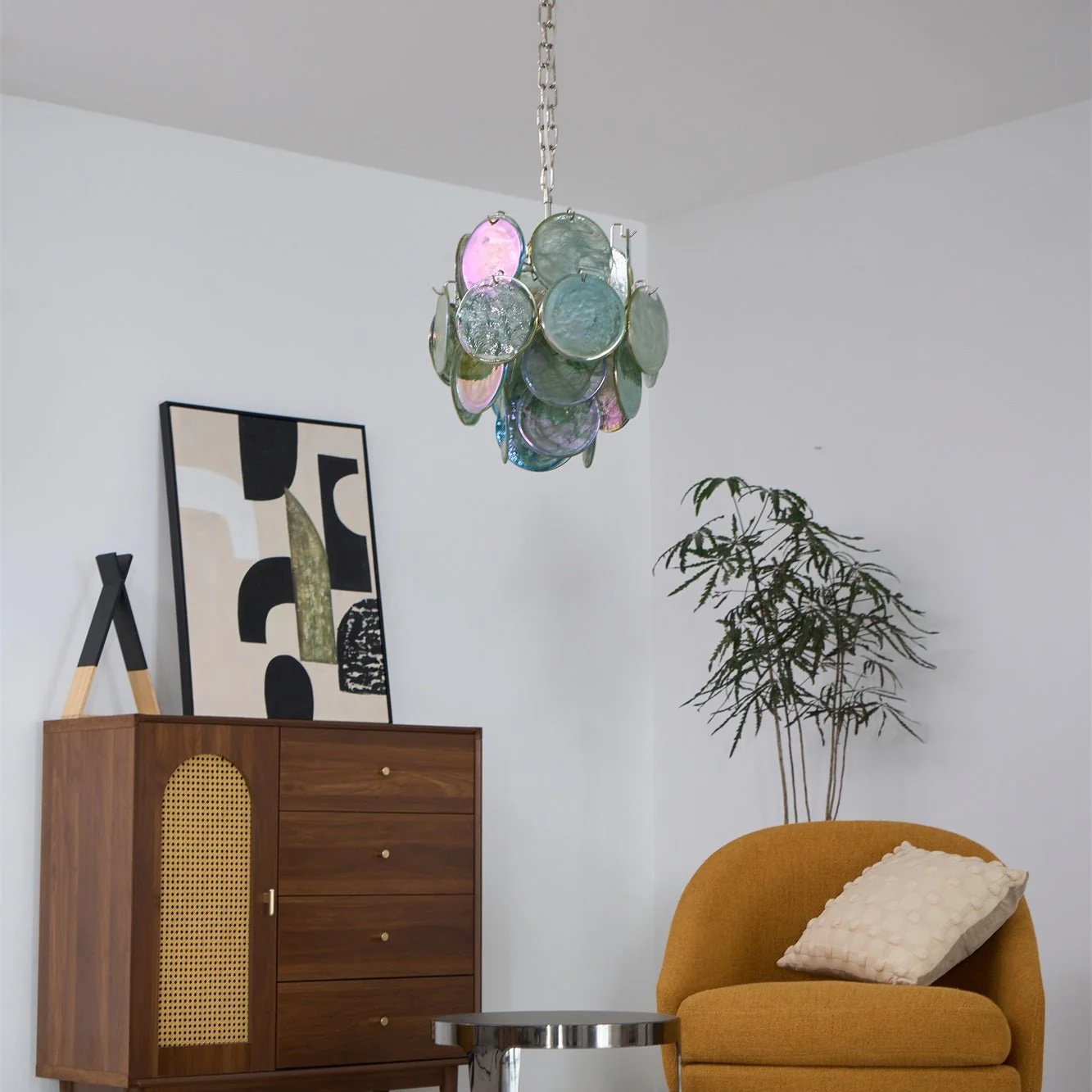 Lunaria Disc Murano Chandelier - Image 21