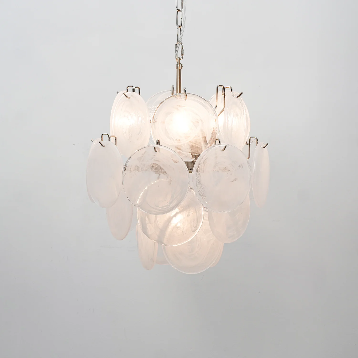 Lunaria Disc Murano Chandelier - Image 9