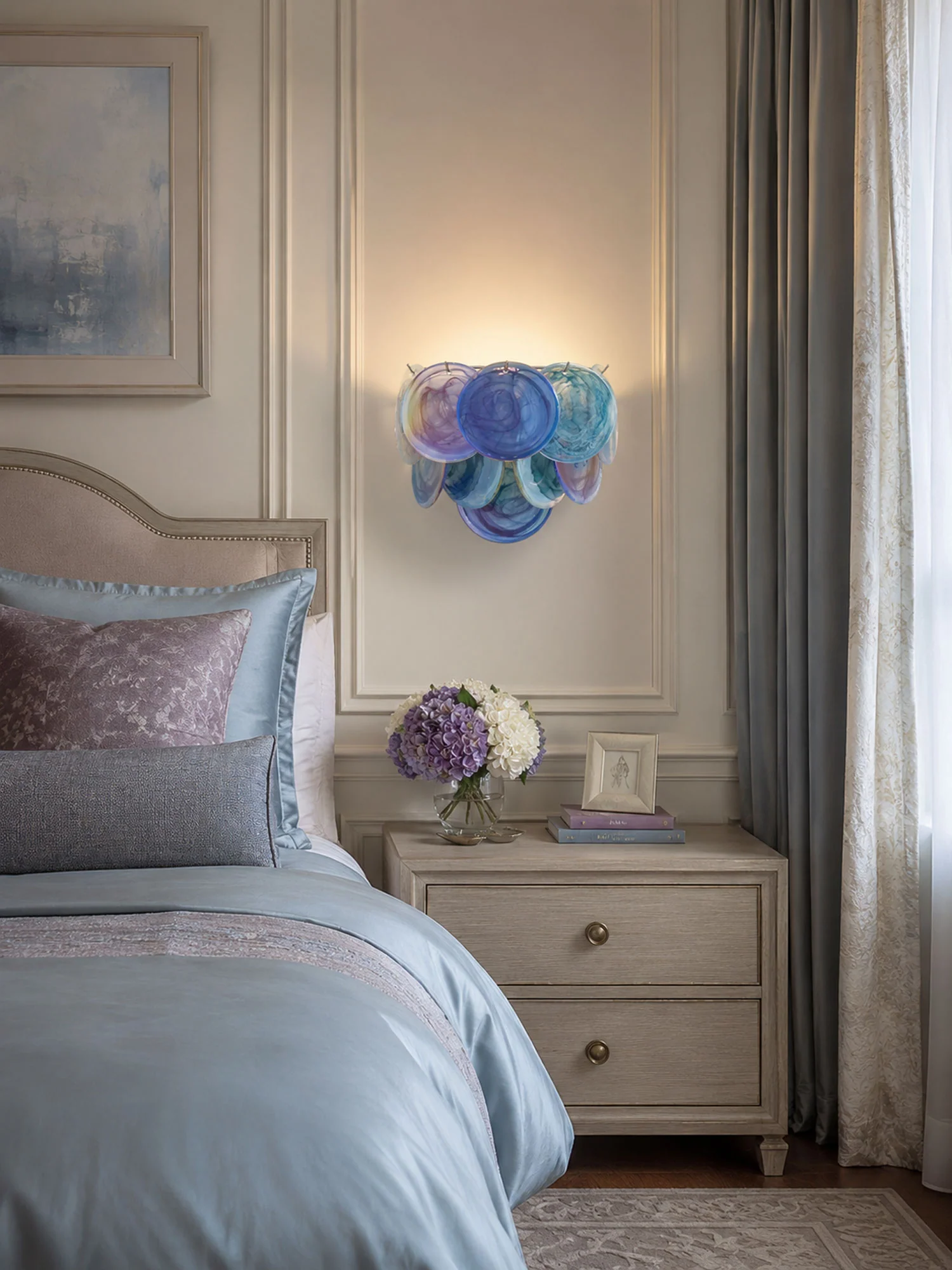 Lunaria Disc Murano Wall Lamp - Image 13