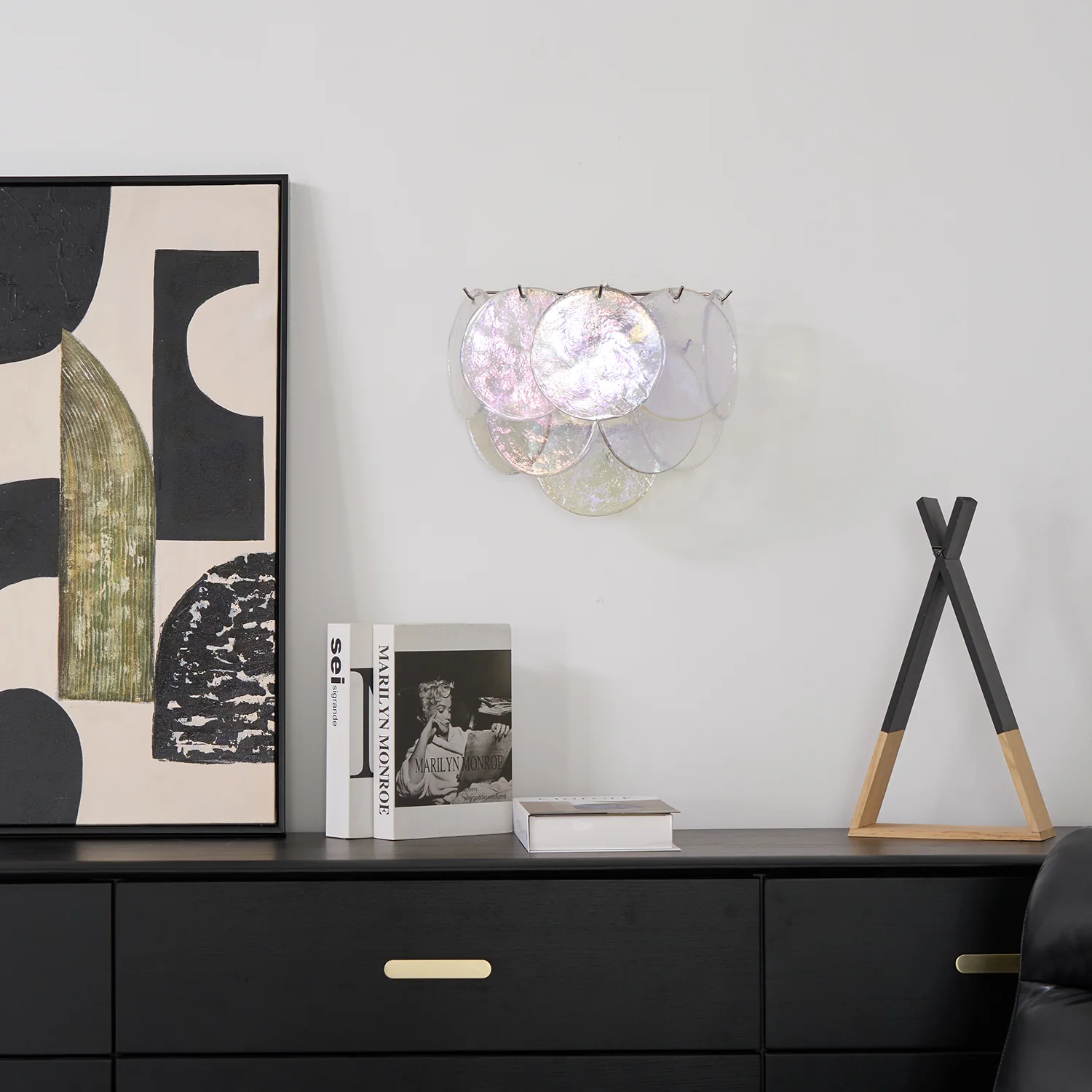 Lunaria Disc Murano Wall Lamp - Image 38